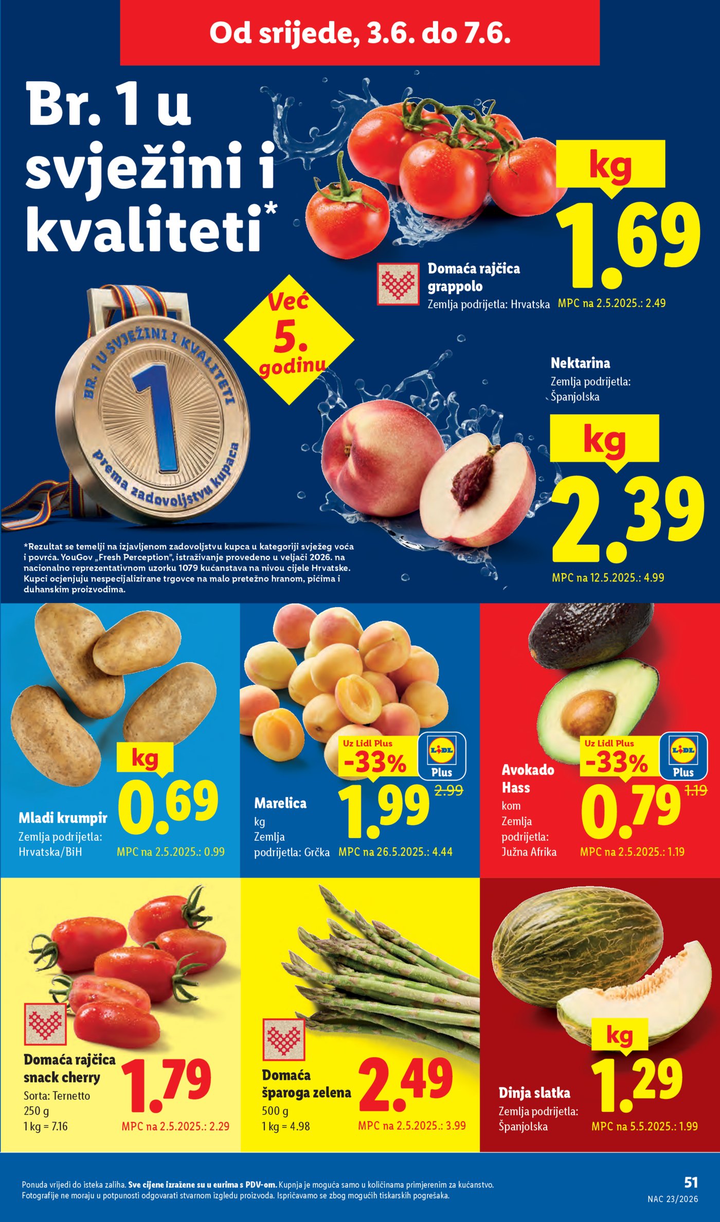 Lidl katalog Super ponuda od ponedjeljka 01.06. - 07.06.2026.
