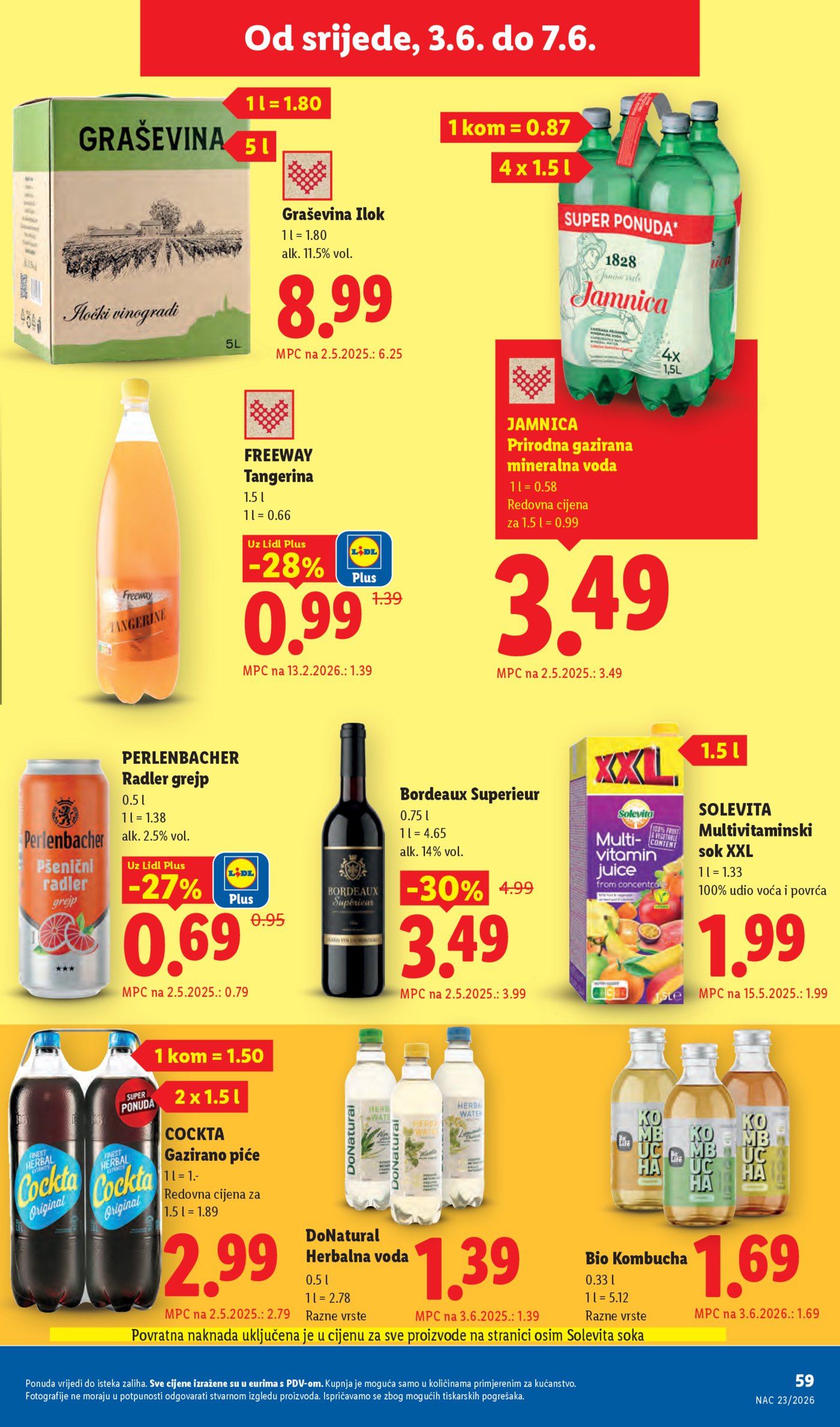 Lidl katalog Super ponuda od ponedjeljka 01.06. - 07.06.2026.