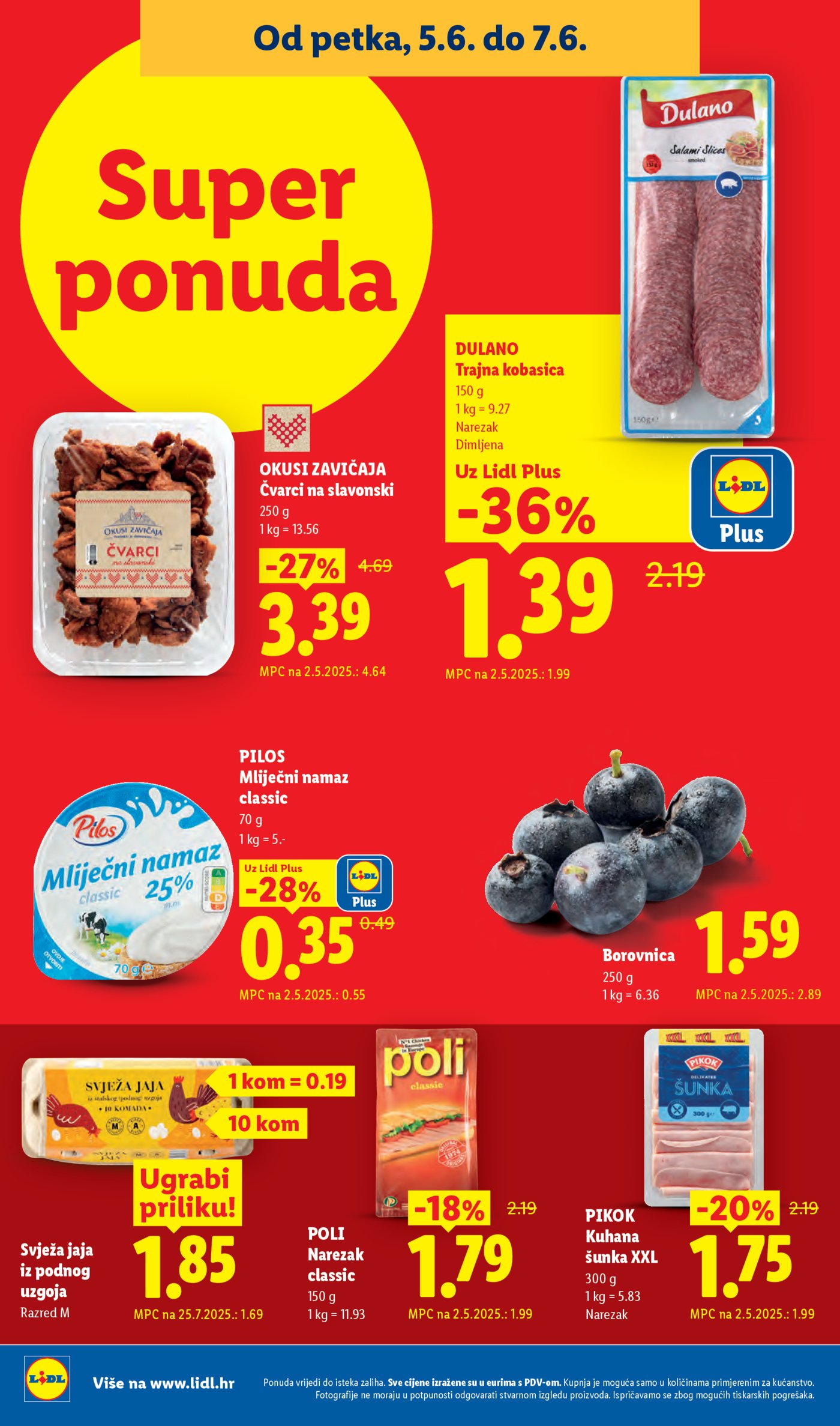 Lidl katalog Super ponuda od ponedjeljka 01.06. - 07.06.2026.