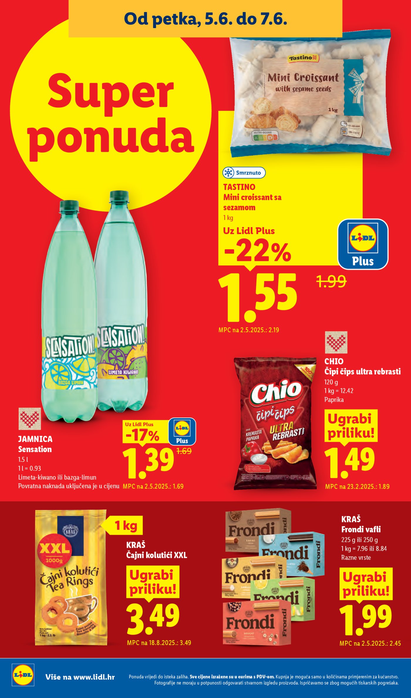 Lidl katalog Super ponuda od ponedjeljka 01.06. - 07.06.2026.