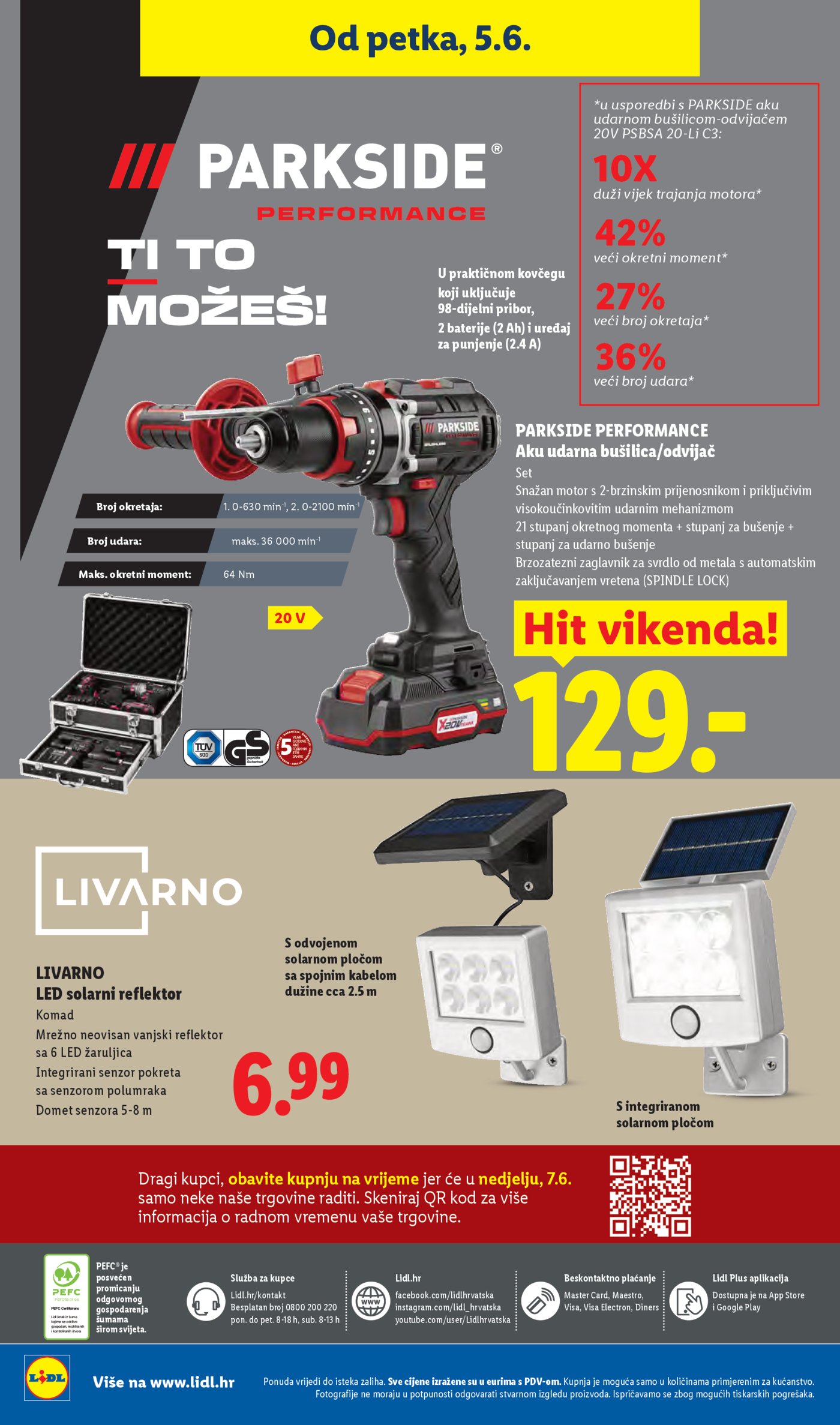 Lidl katalog Super ponuda od ponedjeljka 01.06. - 07.06.2026.