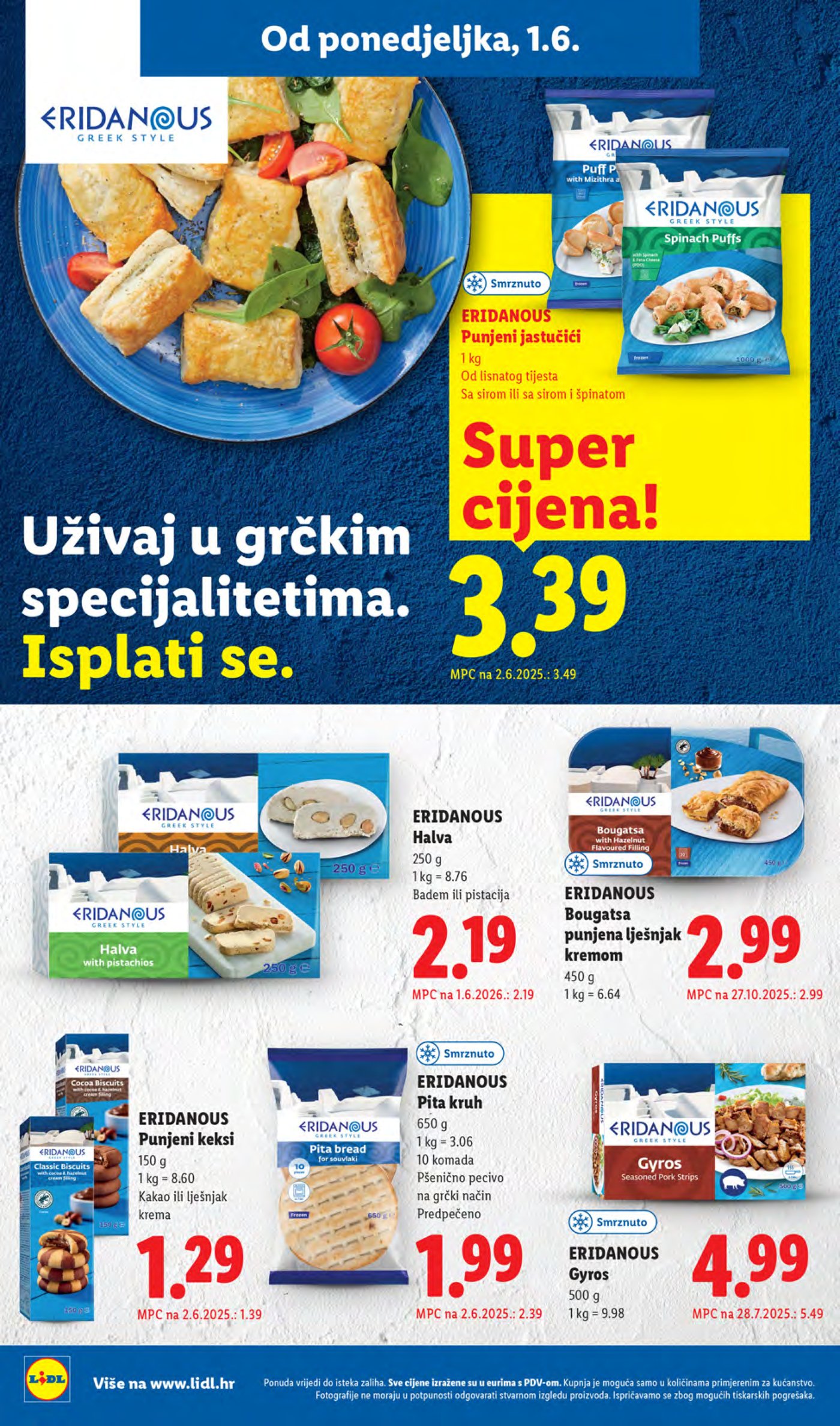 Lidl katalog Super ponuda od ponedjeljka 01.06. - 07.06.2026.