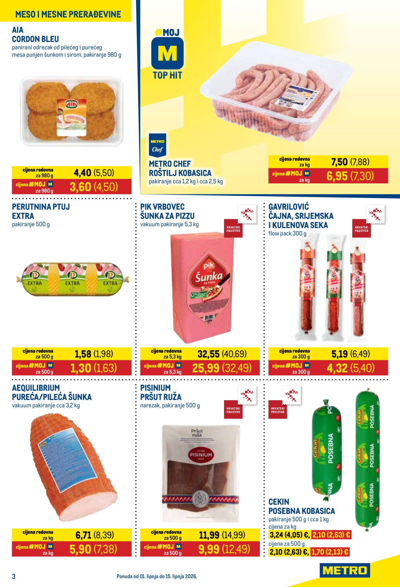 Metro katalog Prehrana i neprehrana 01.06. - 15.06.2026.