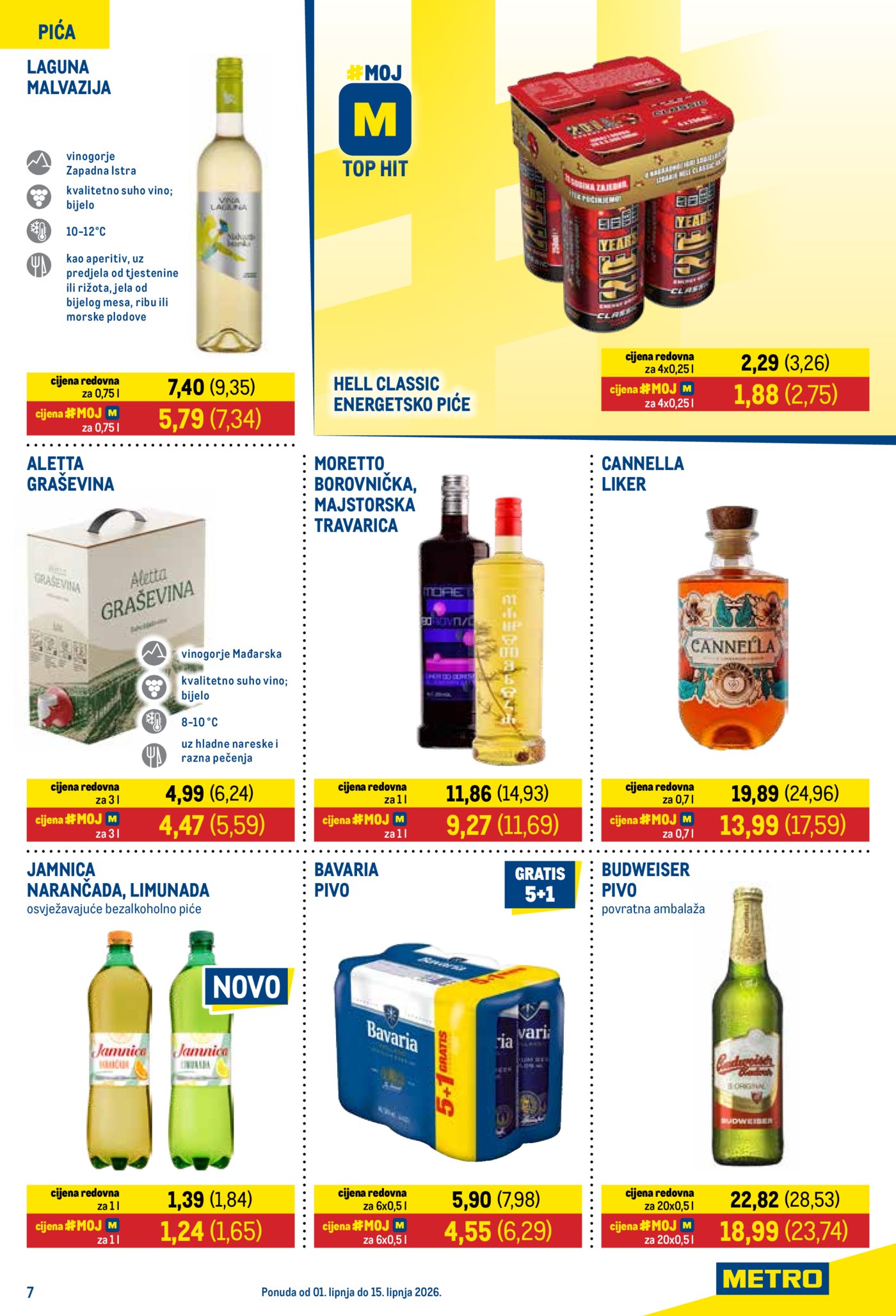 Metro katalog Prehrana i neprehrana 01.06. - 15.06.2026.