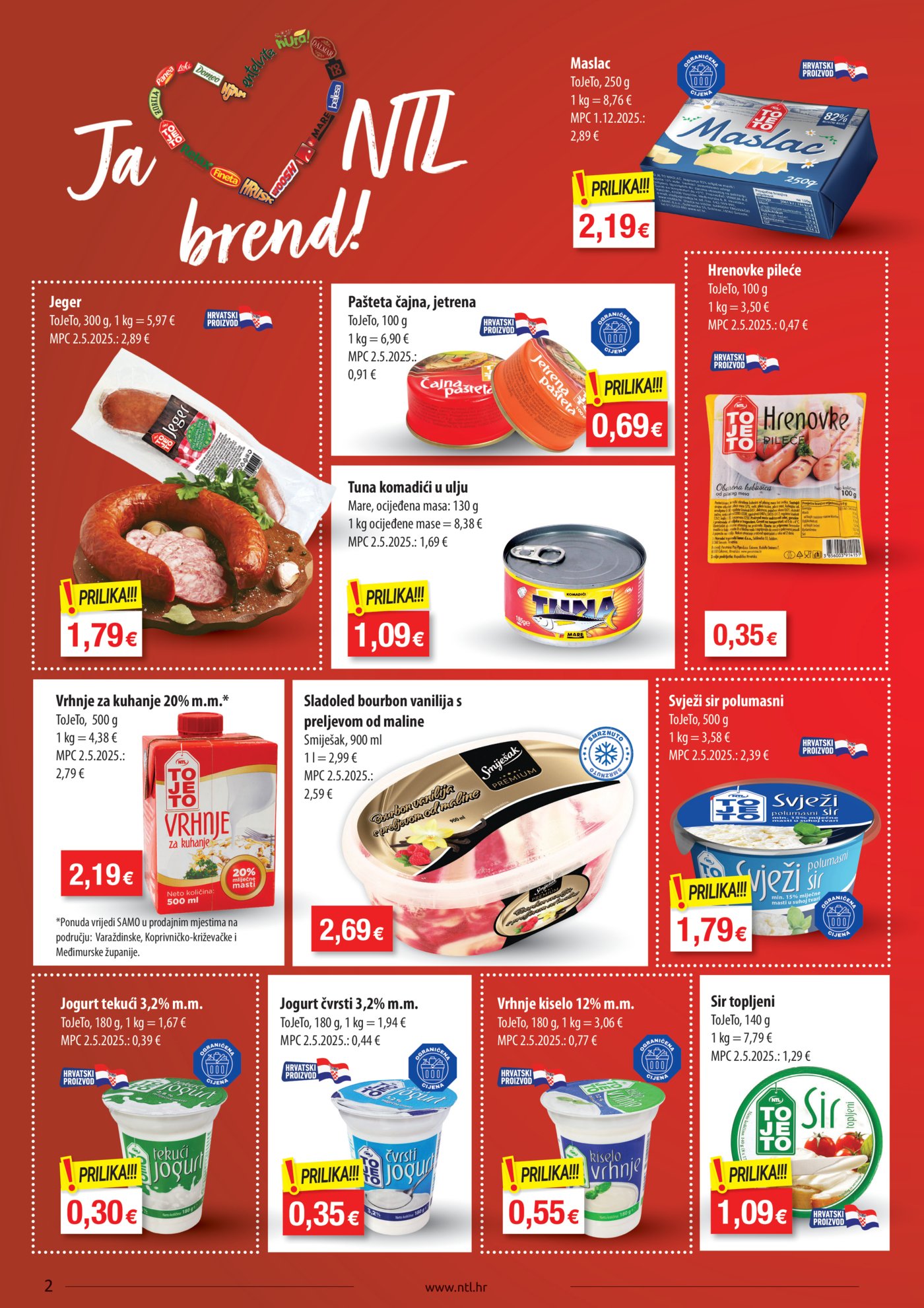 NTL katalog Akcija 03.06. - 09.06.2026. Istok, Sjever