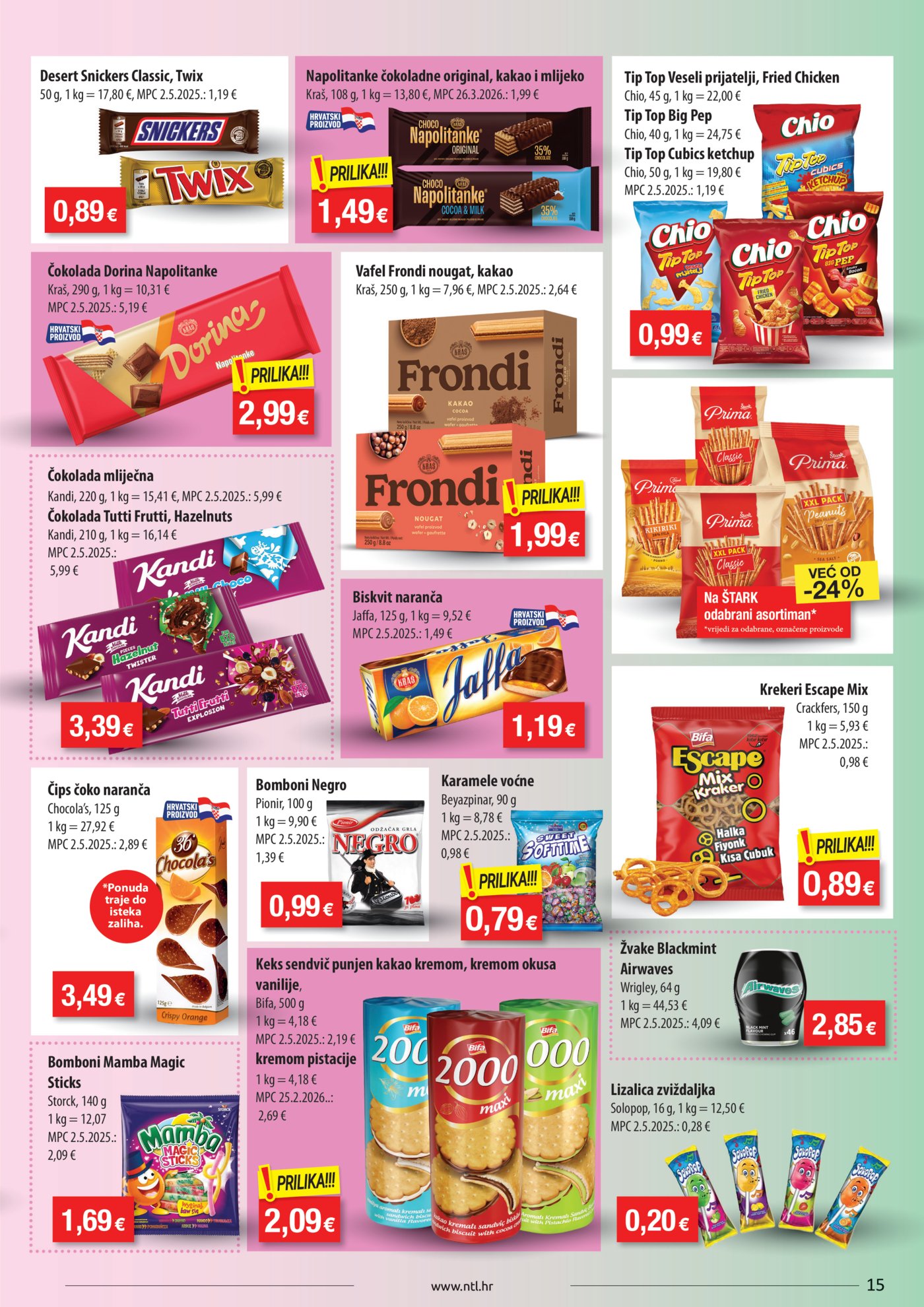 NTL katalog Akcija 03.06. - 09.06.2026. Istok, Sjever
