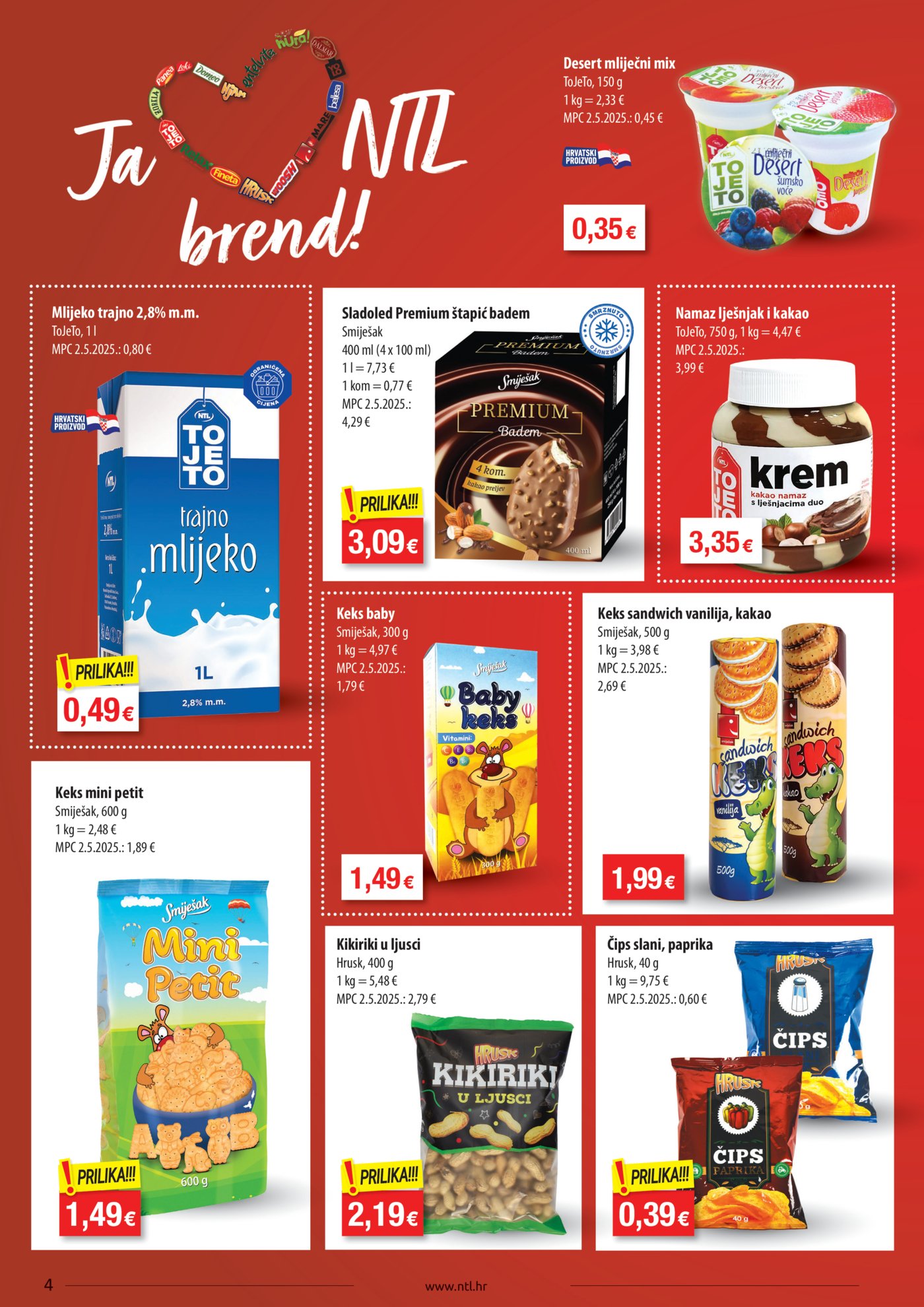 NTL katalog Akcija 03.06. - 09.06.2026. Istok, Sjever