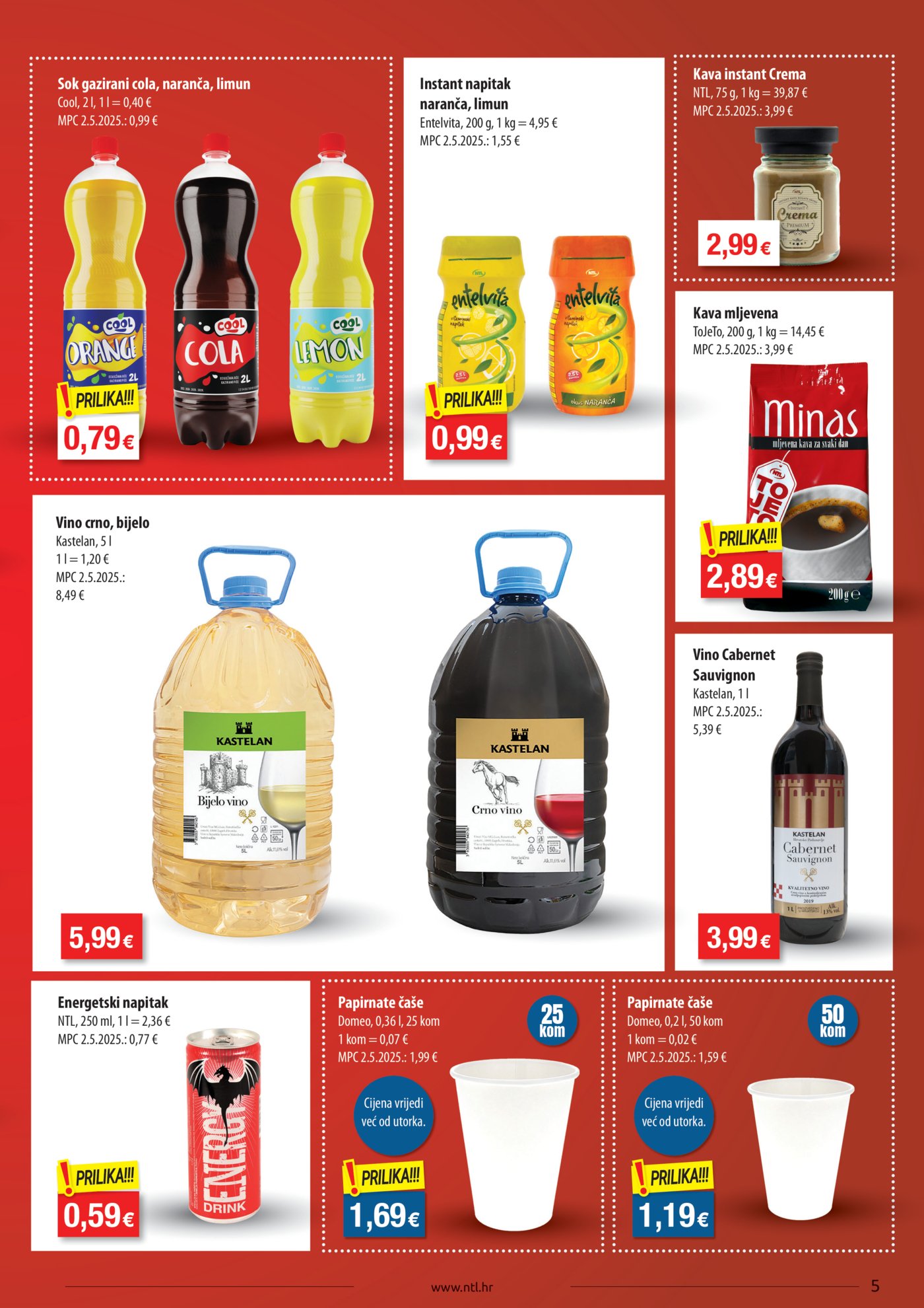 NTL katalog Akcija 03.06. - 09.06.2026. Istok, Sjever