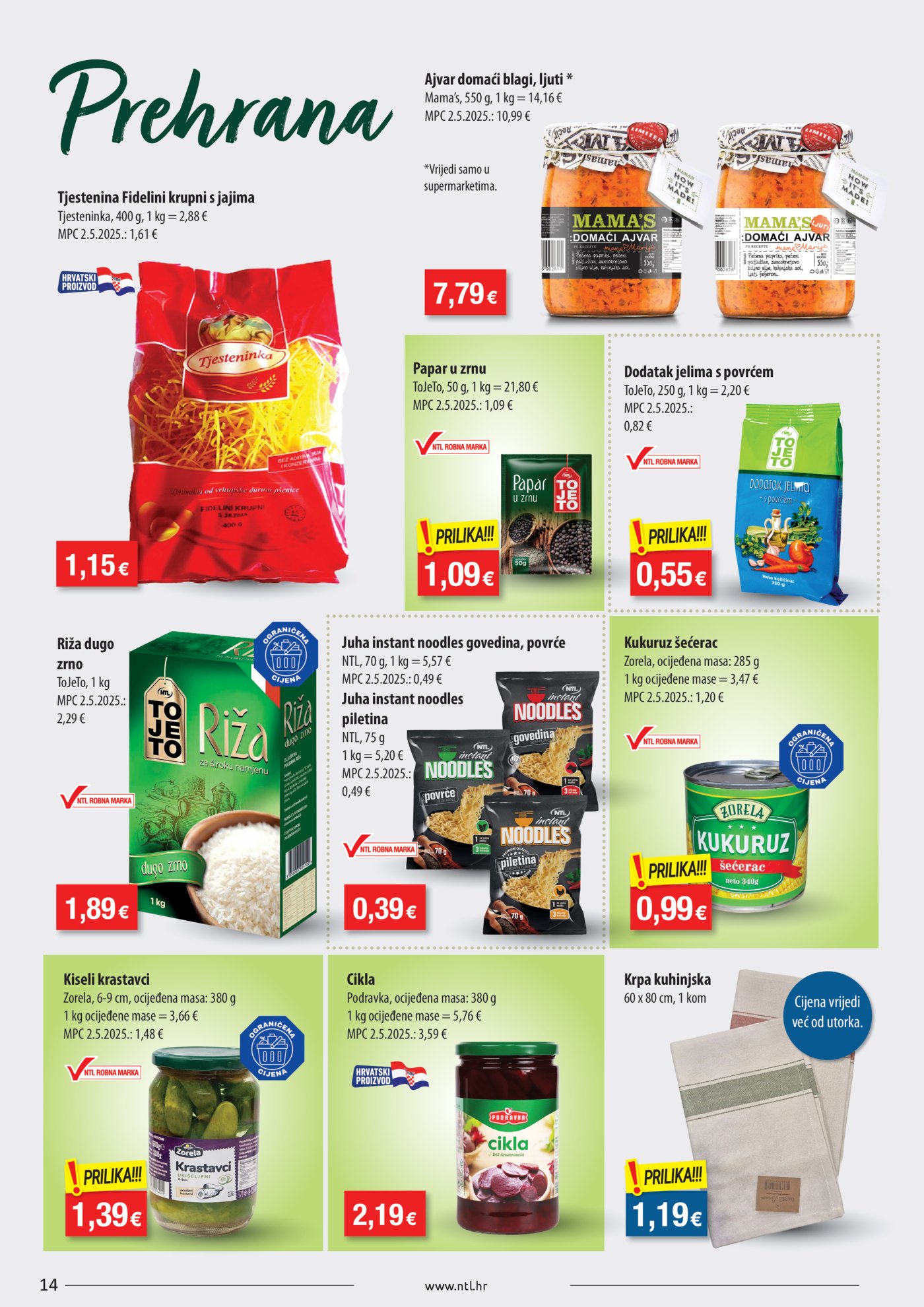 NTL katalog Akcija 27.05. - 02.06.2026. Sjever