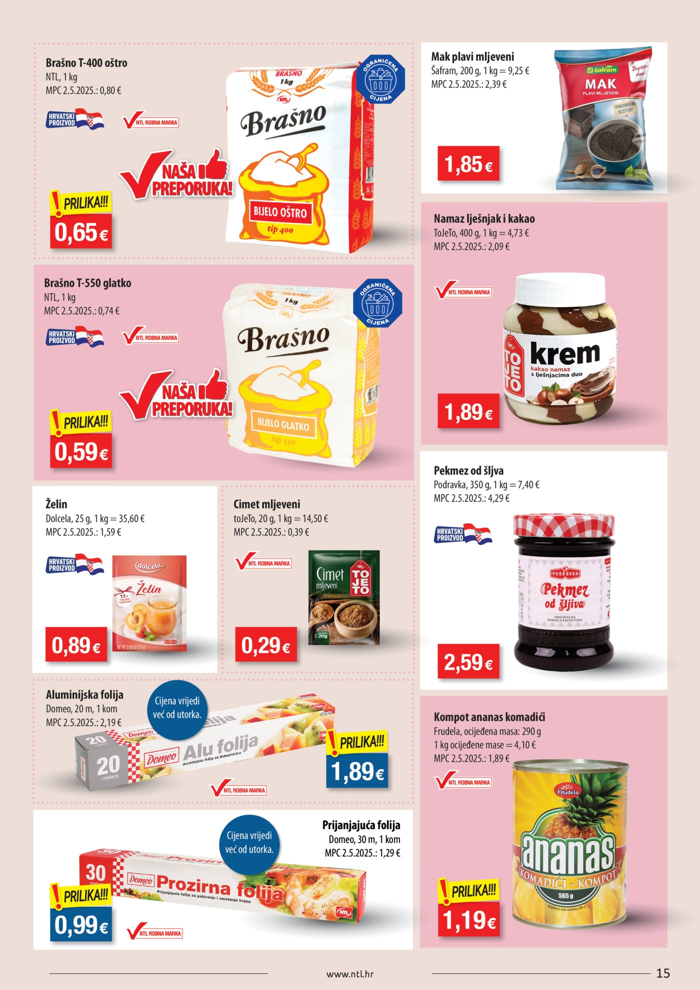 NTL katalog Akcija 27.05. - 02.06.2026. Sjever