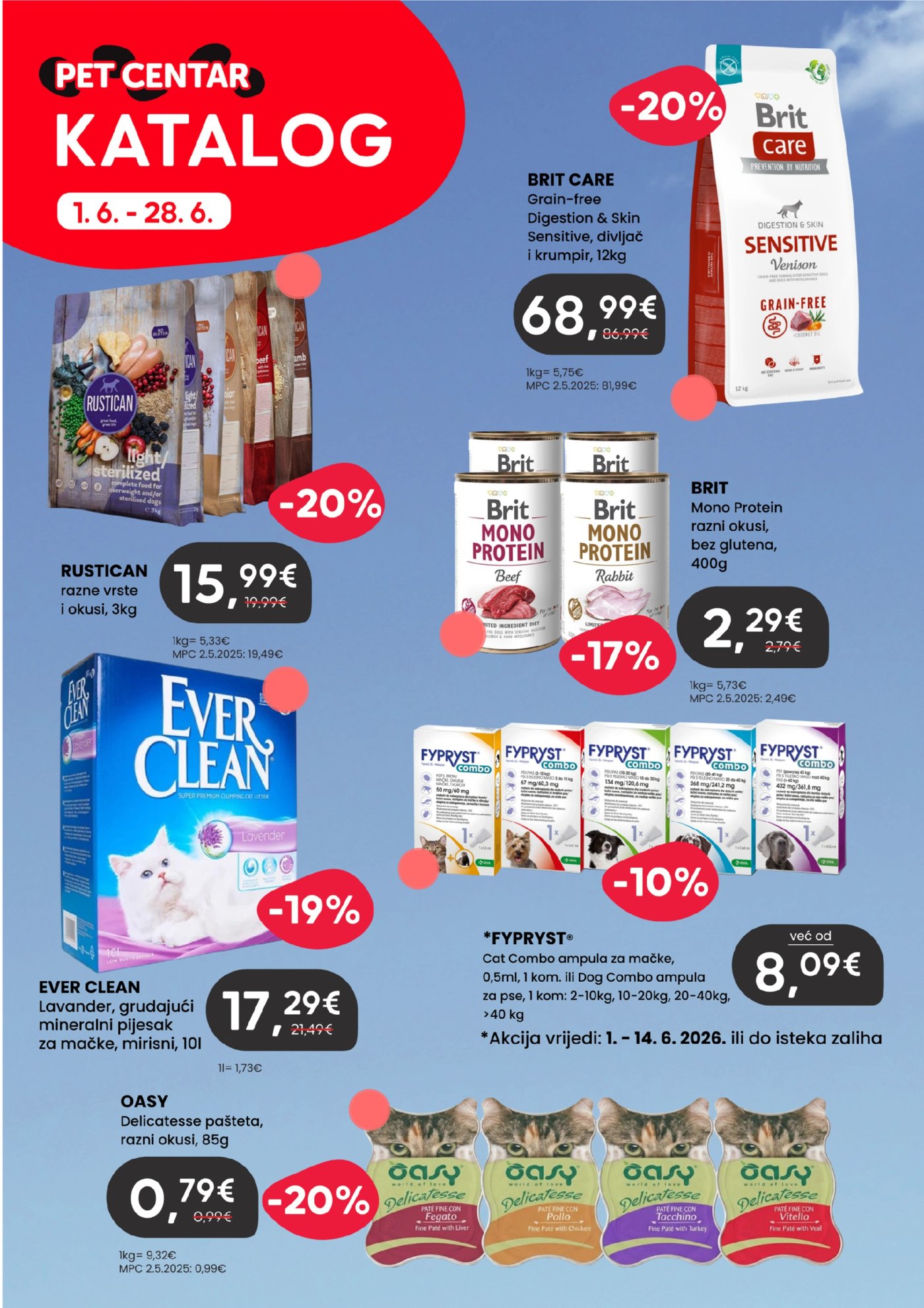 Pet Centar katalog Akcija 01.06.-28.06.2026.