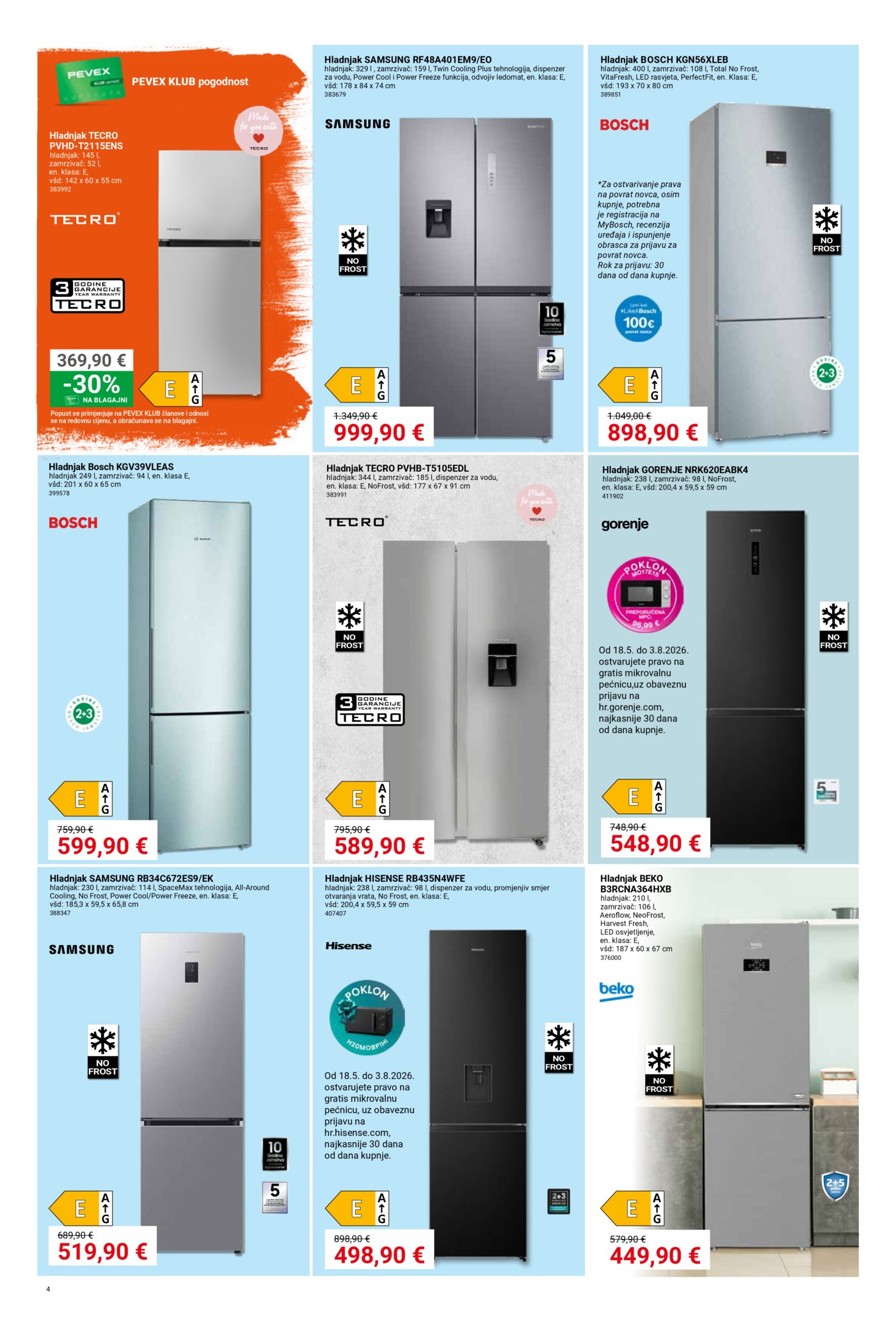 Pevex omot katalog Akcija 28.05.-22.06.2026.