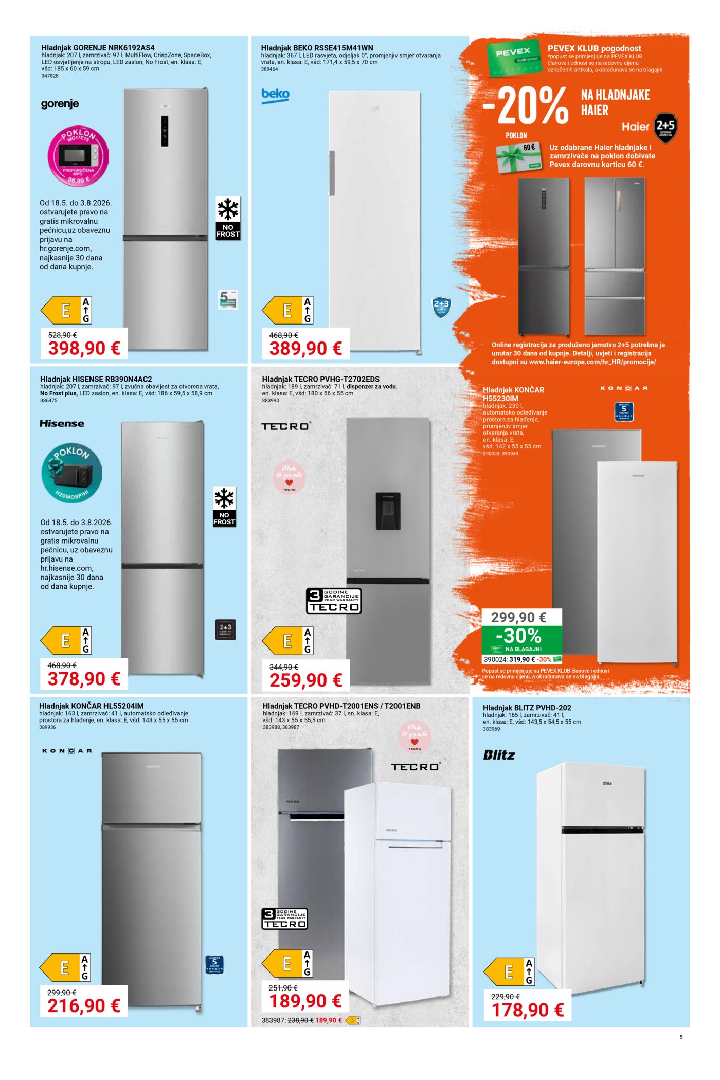 Pevex omot katalog Akcija 28.05.-22.06.2026.