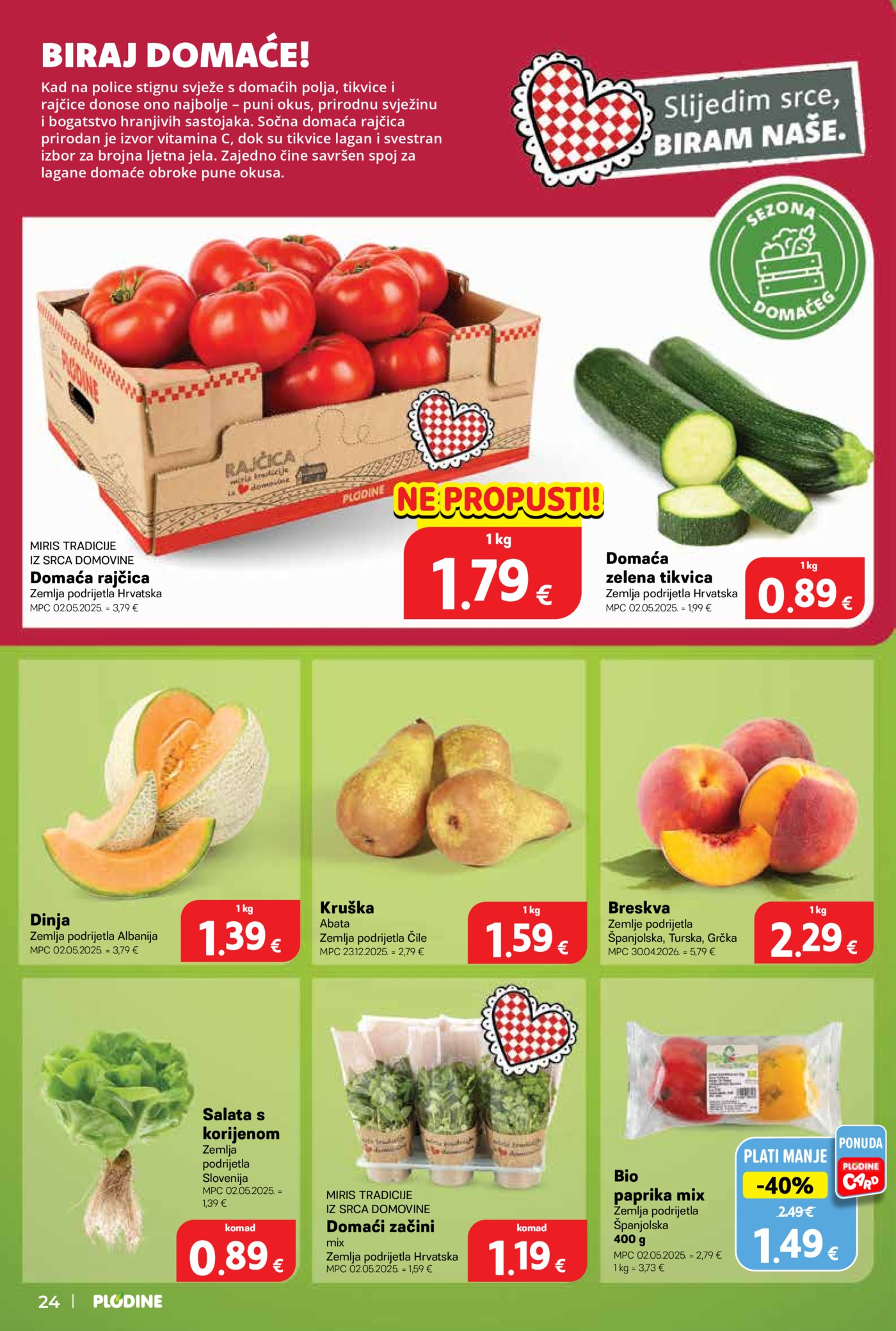 Plodine katalog Akcija 03.06. - 09.06.2026.