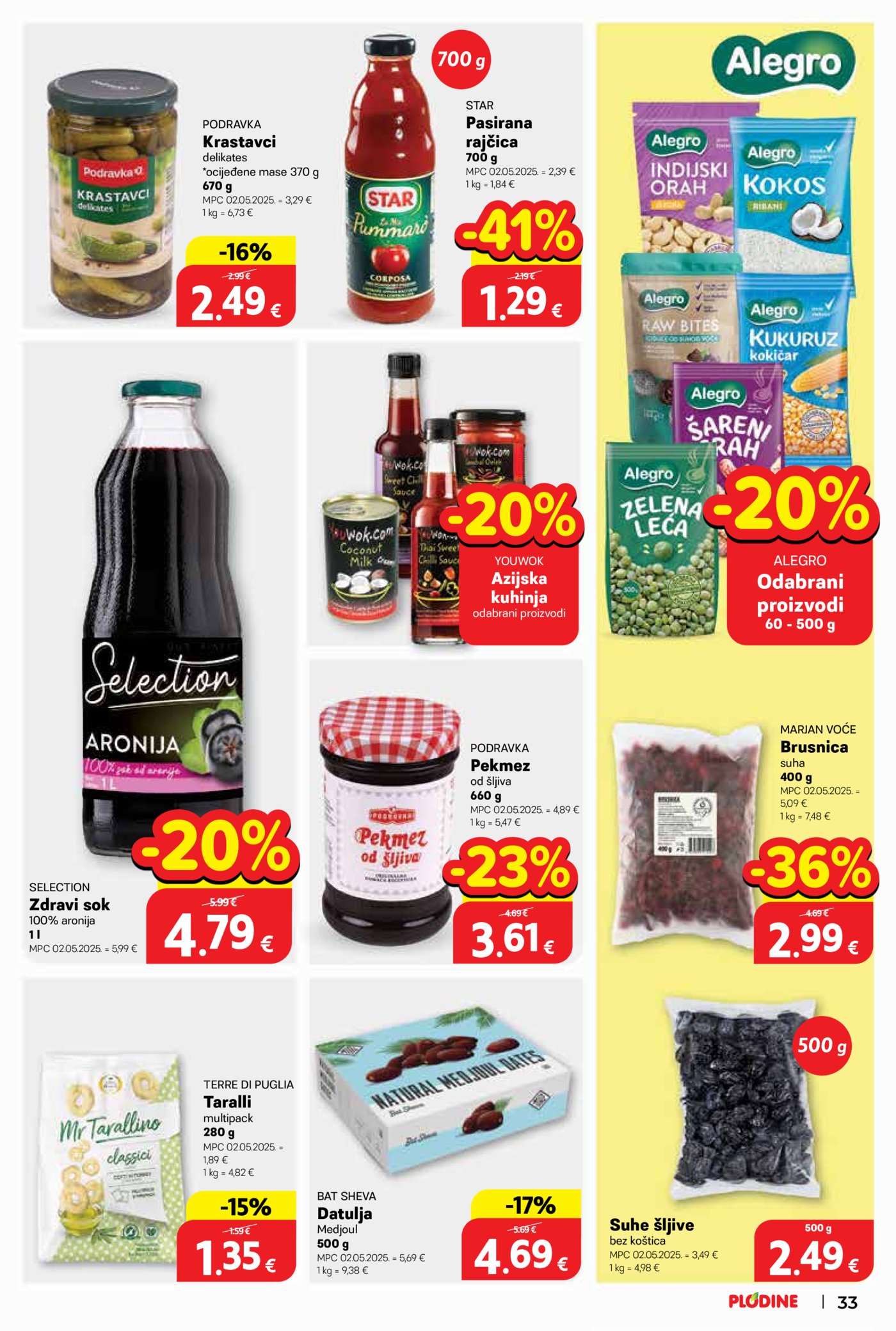Plodine katalog Akcija 03.06. - 09.06.2026.
