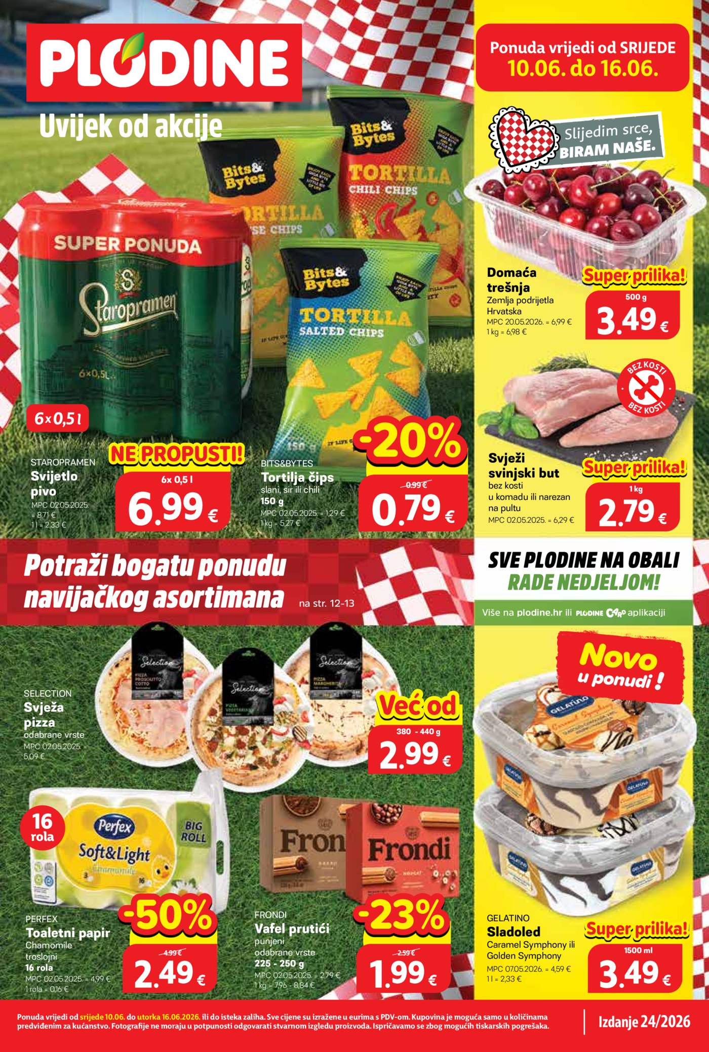 Plodine katalog Akcija 10.06. - 16.06.2026.
