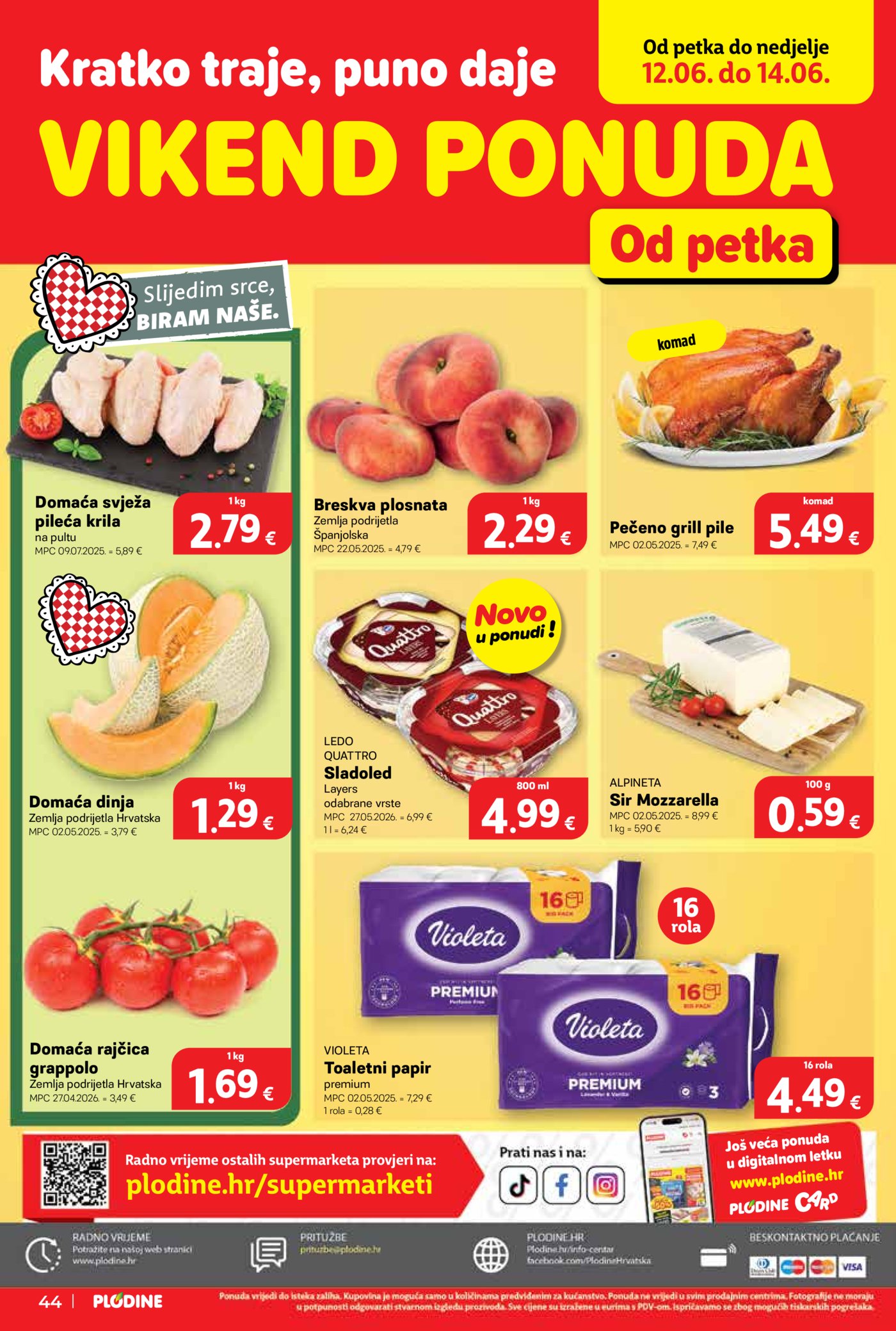 Plodine katalog Akcija 10.06. - 16.06.2026.