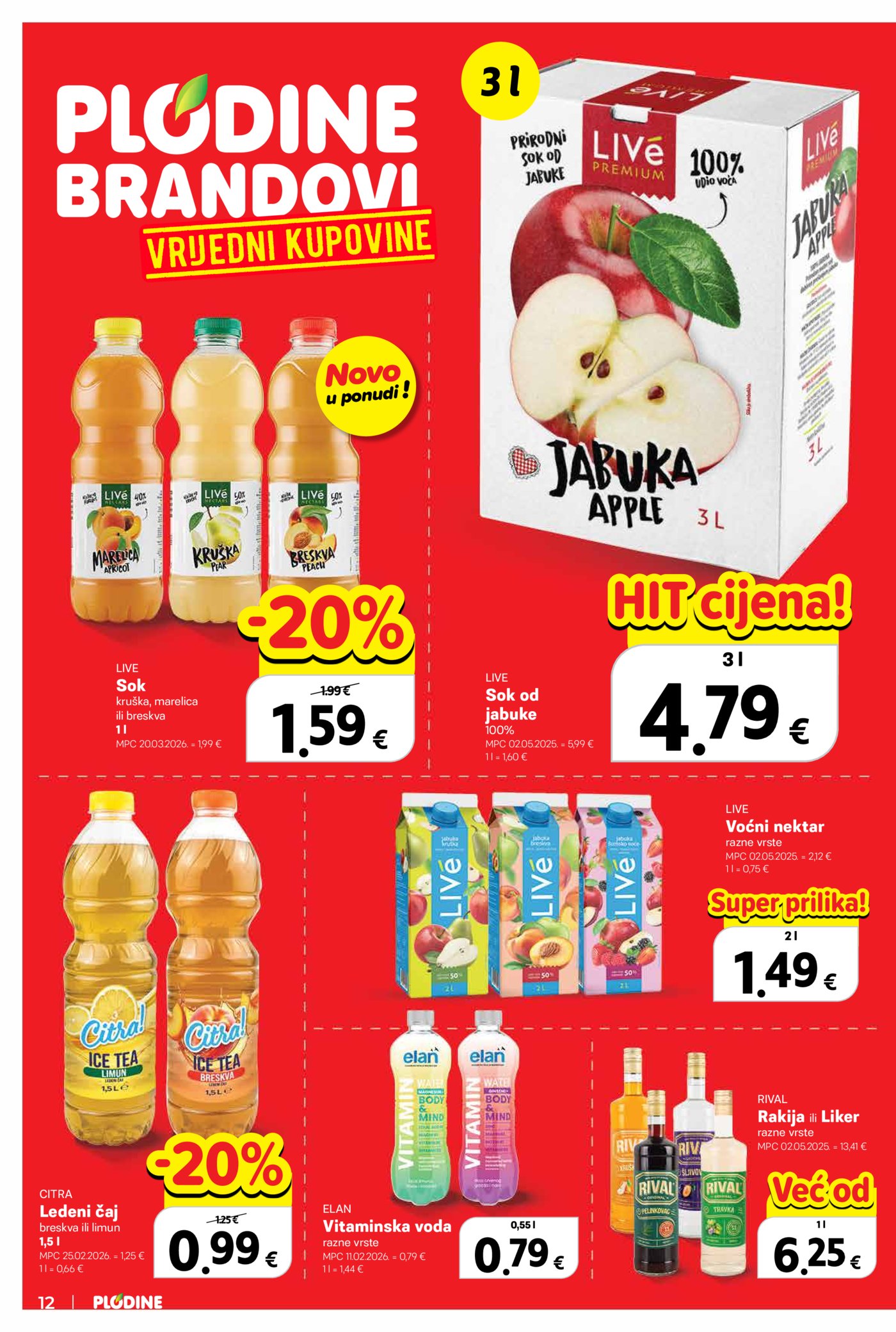 Plodine katalog Akcija 27.05. - 02.06.2026.