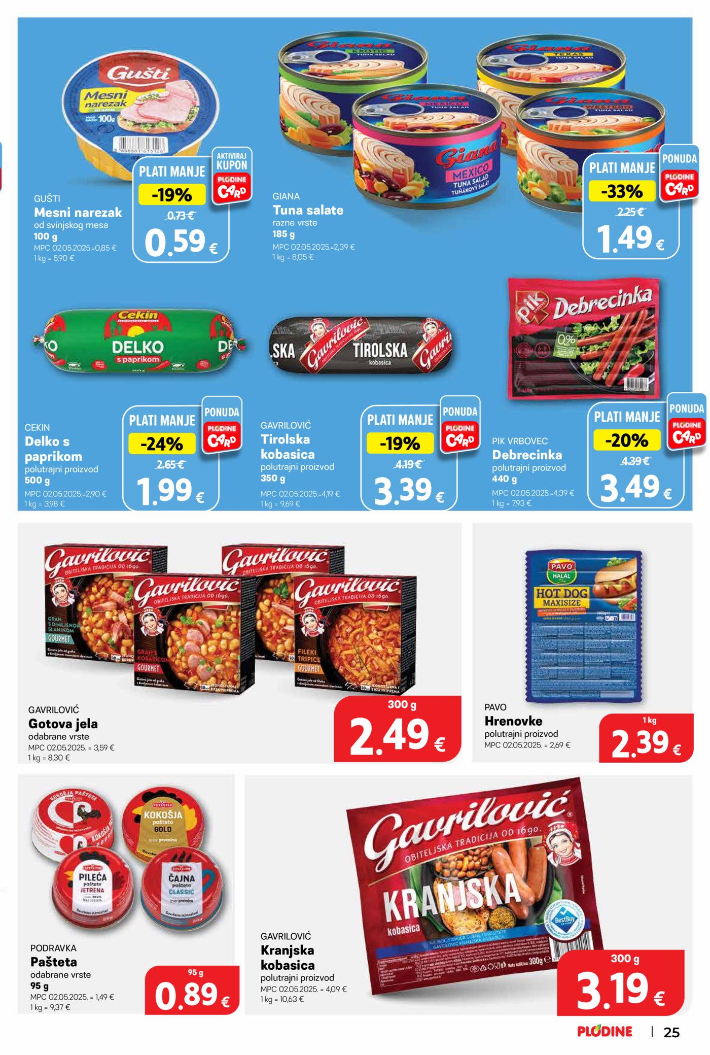 Plodine katalog Akcija 27.05. - 02.06.2026.