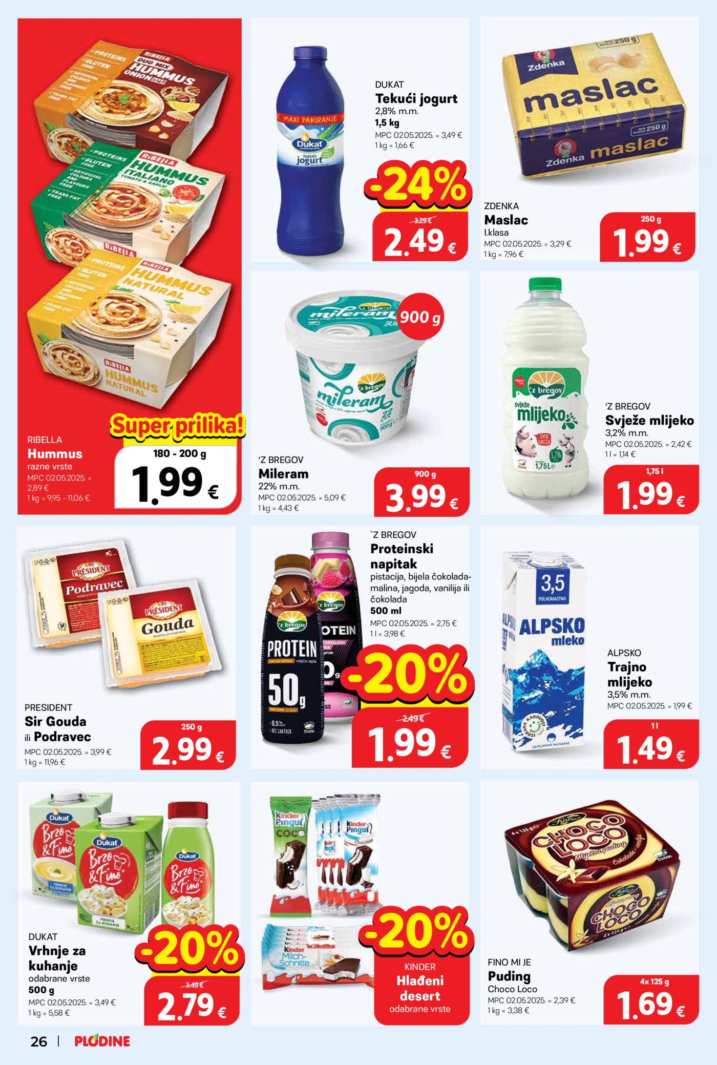 Plodine katalog Akcija 27.05. - 02.06.2026.