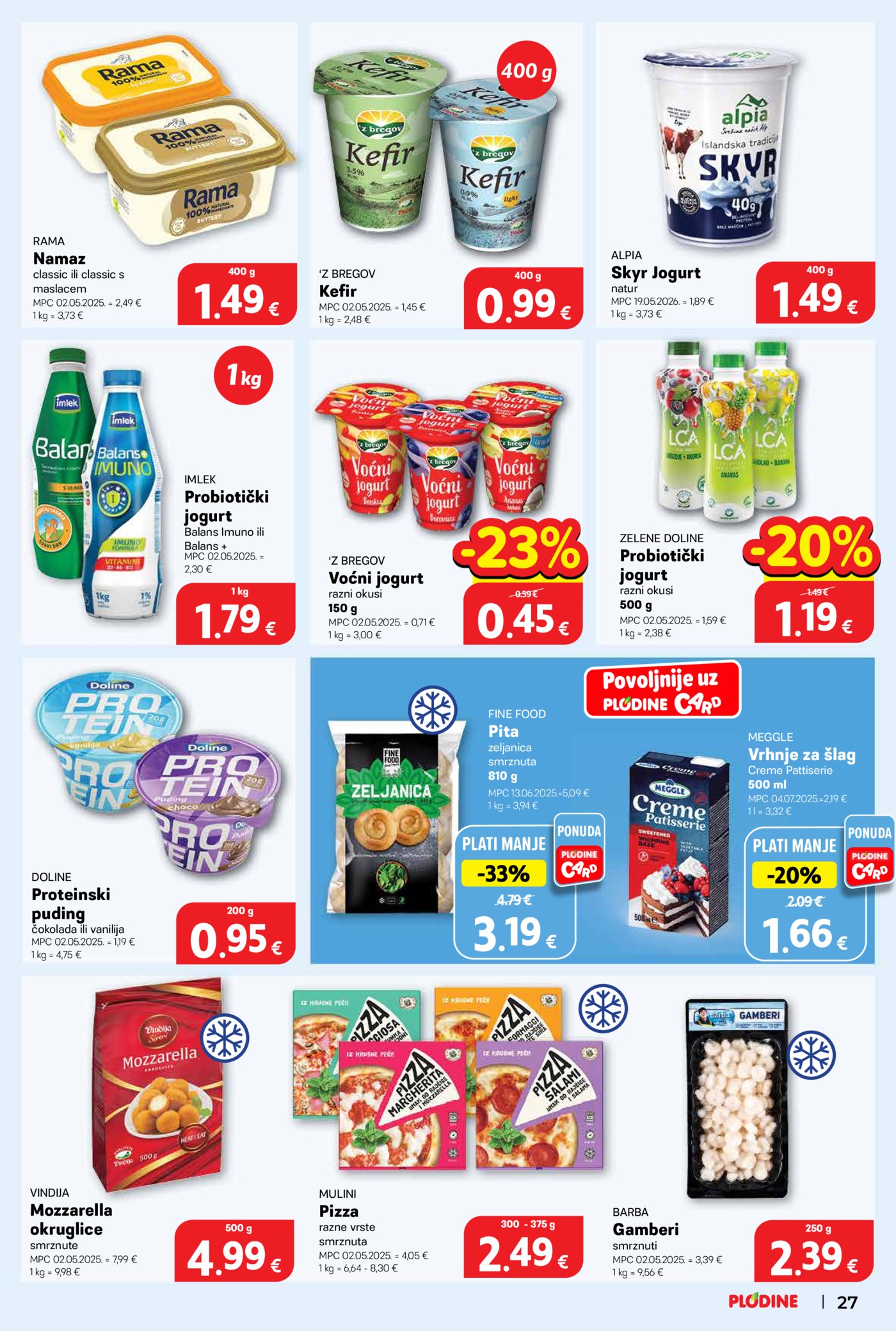 Plodine katalog Akcija 27.05. - 02.06.2026.