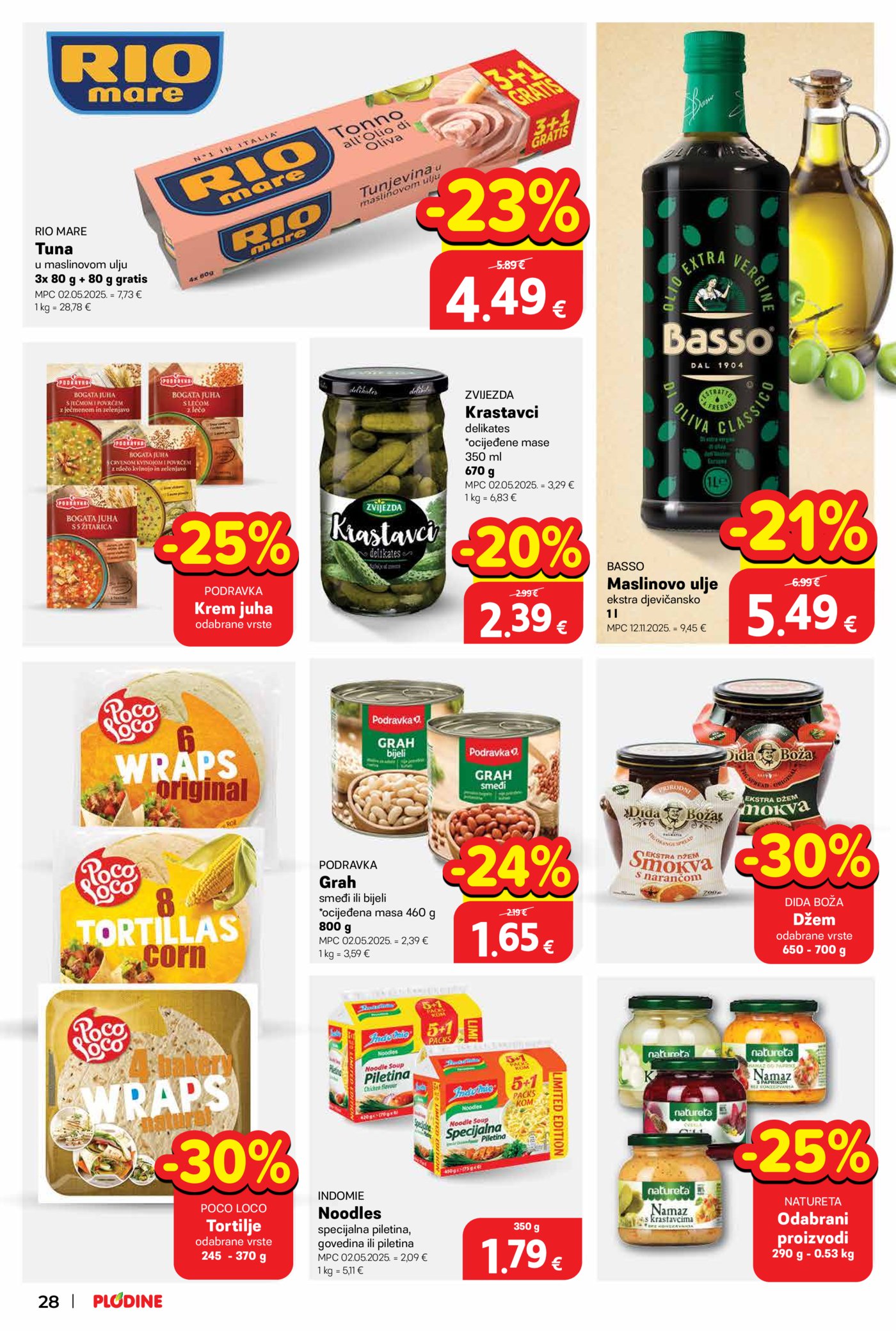 Plodine katalog Akcija 27.05. - 02.06.2026.