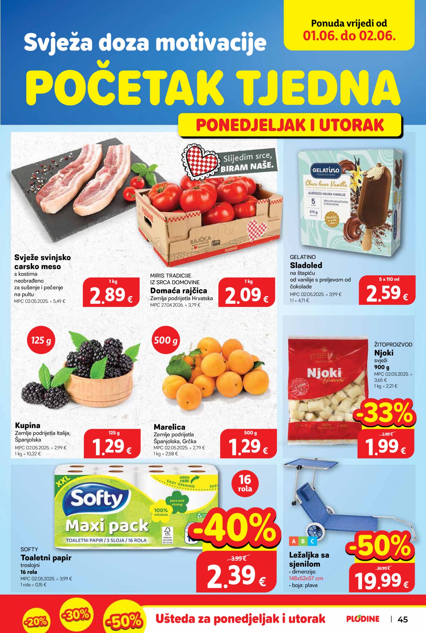 Plodine katalog Akcija 27.05. - 02.06.2026.