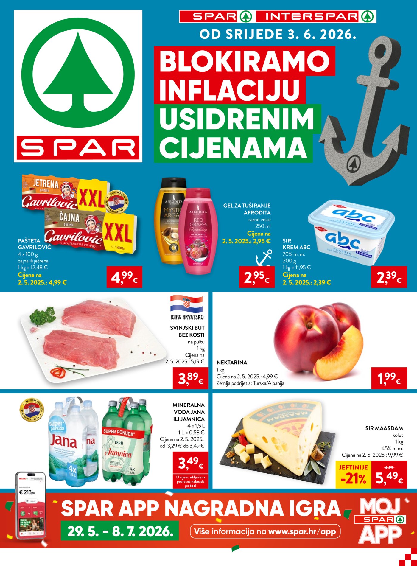 SPAR INTERSPAR katalog Akcija 03.06. - 09.06.2026.