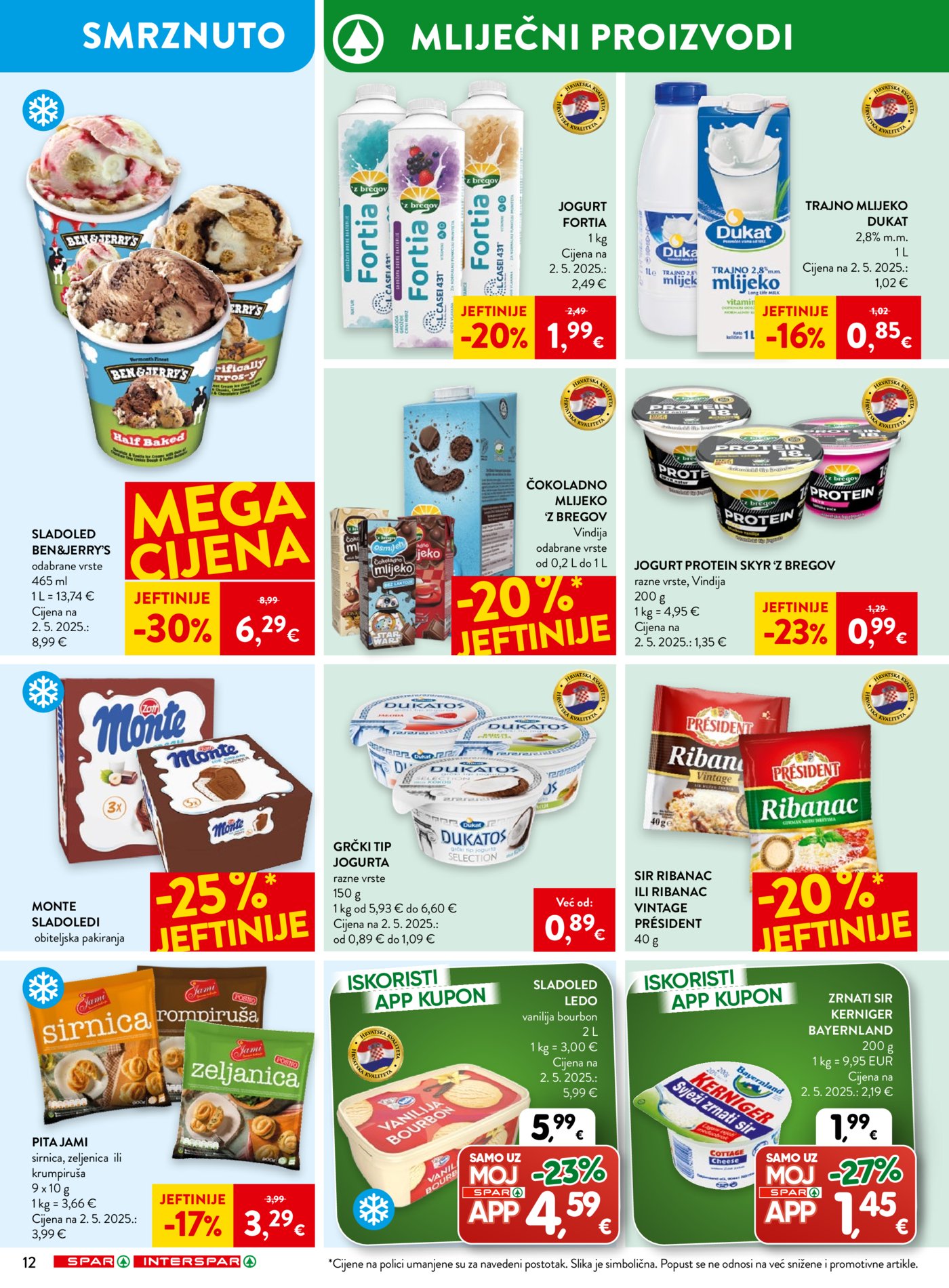 SPAR INTERSPAR katalog Akcija 03.06. - 09.06.2026.
