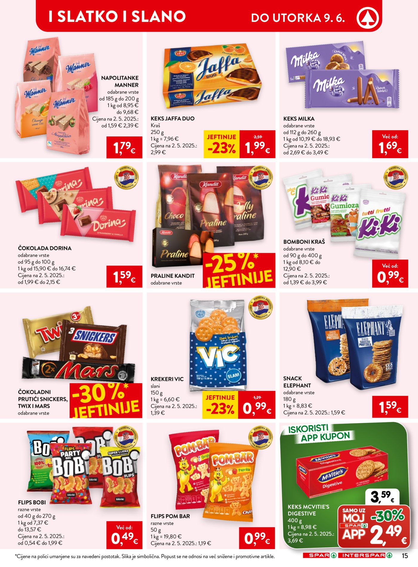 SPAR INTERSPAR katalog Akcija 03.06. - 09.06.2026.