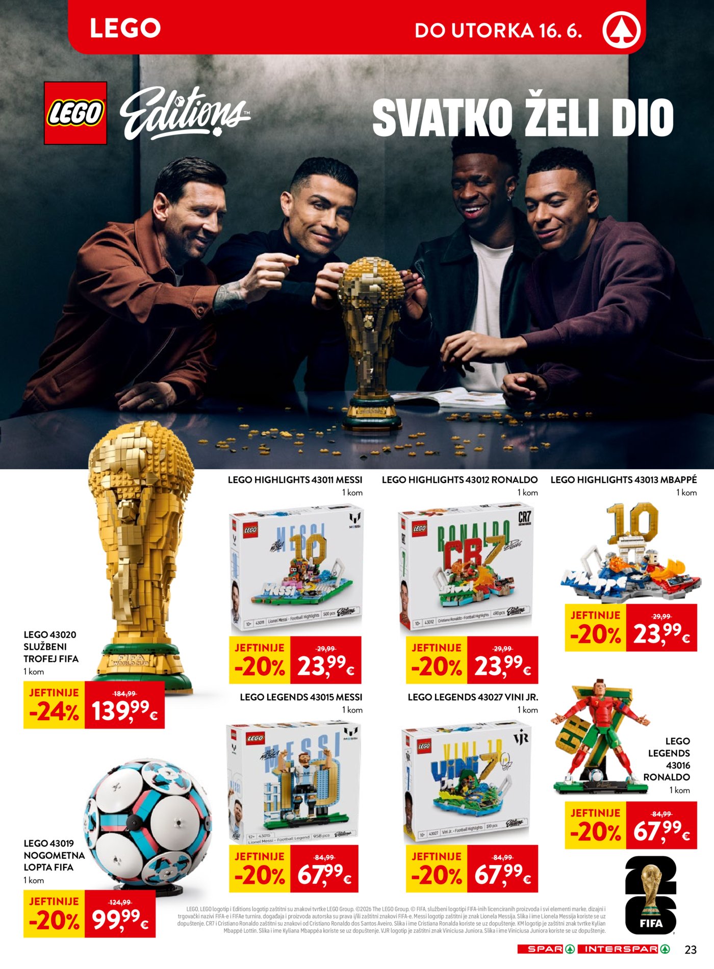 SPAR INTERSPAR katalog Akcija 03.06. - 09.06.2026.