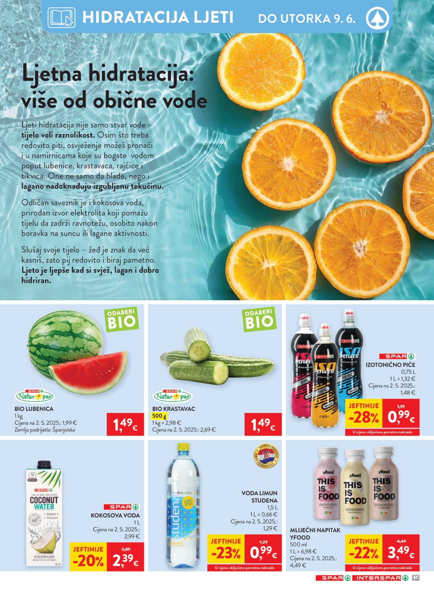 SPAR INTERSPAR katalog Akcija 03.06. - 09.06.2026.