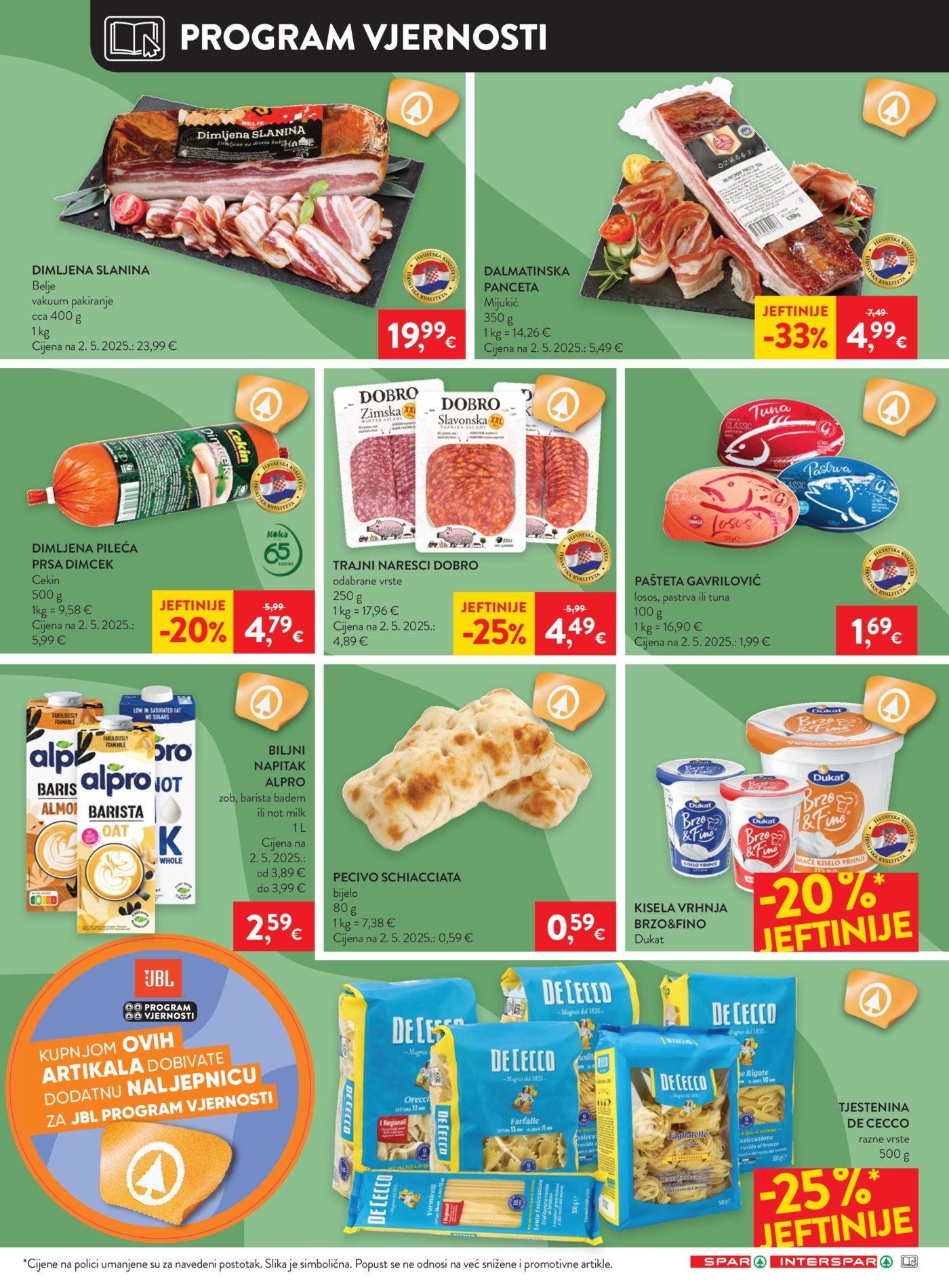 SPAR INTERSPAR katalog Akcija 03.06. - 09.06.2026.