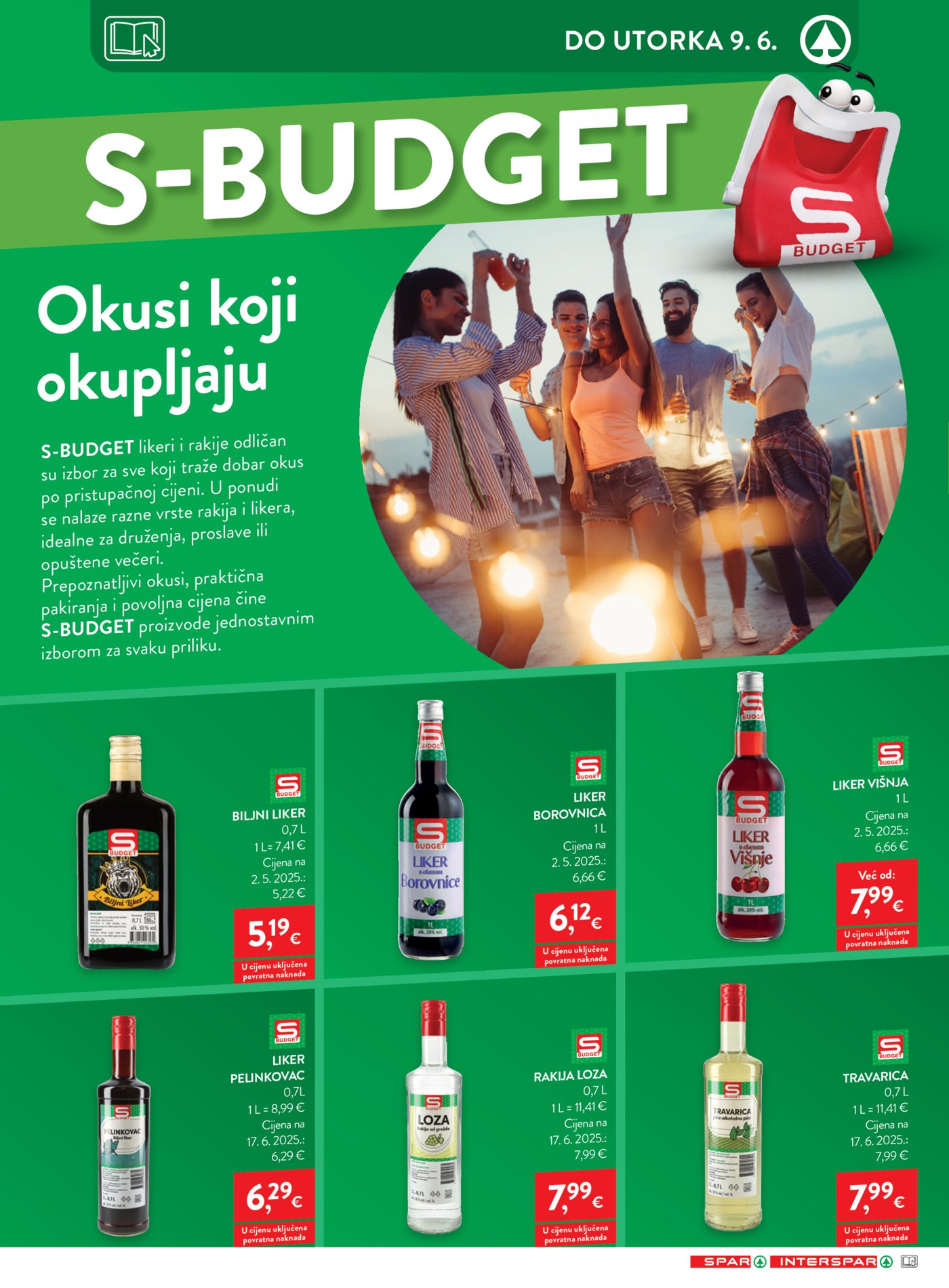 SPAR INTERSPAR katalog Akcija 03.06. - 09.06.2026.