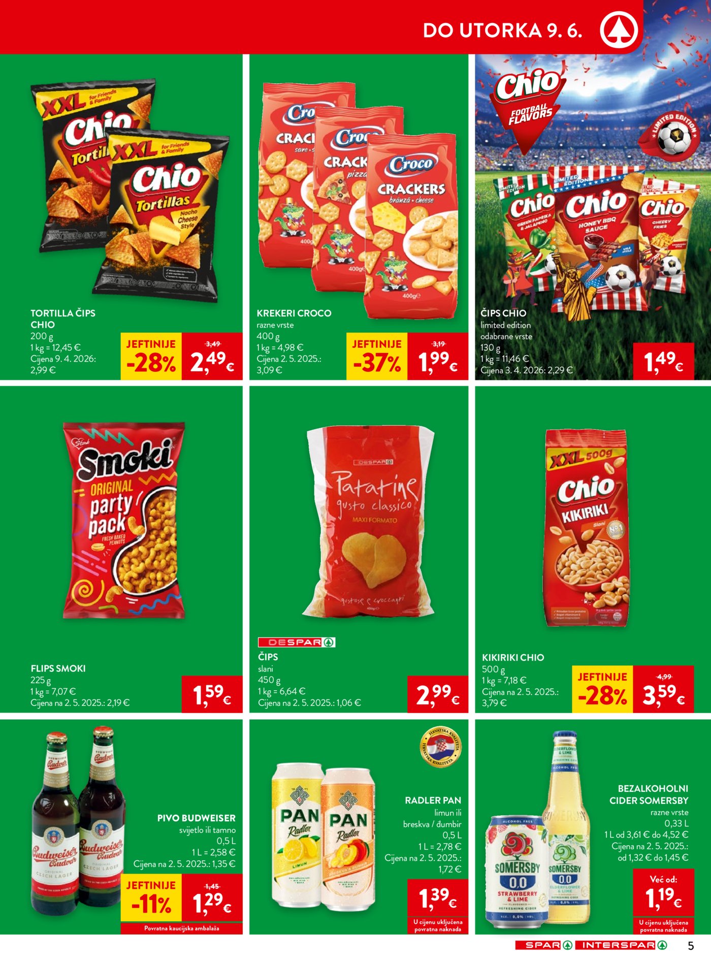 SPAR INTERSPAR katalog Akcija 03.06. - 09.06.2026.