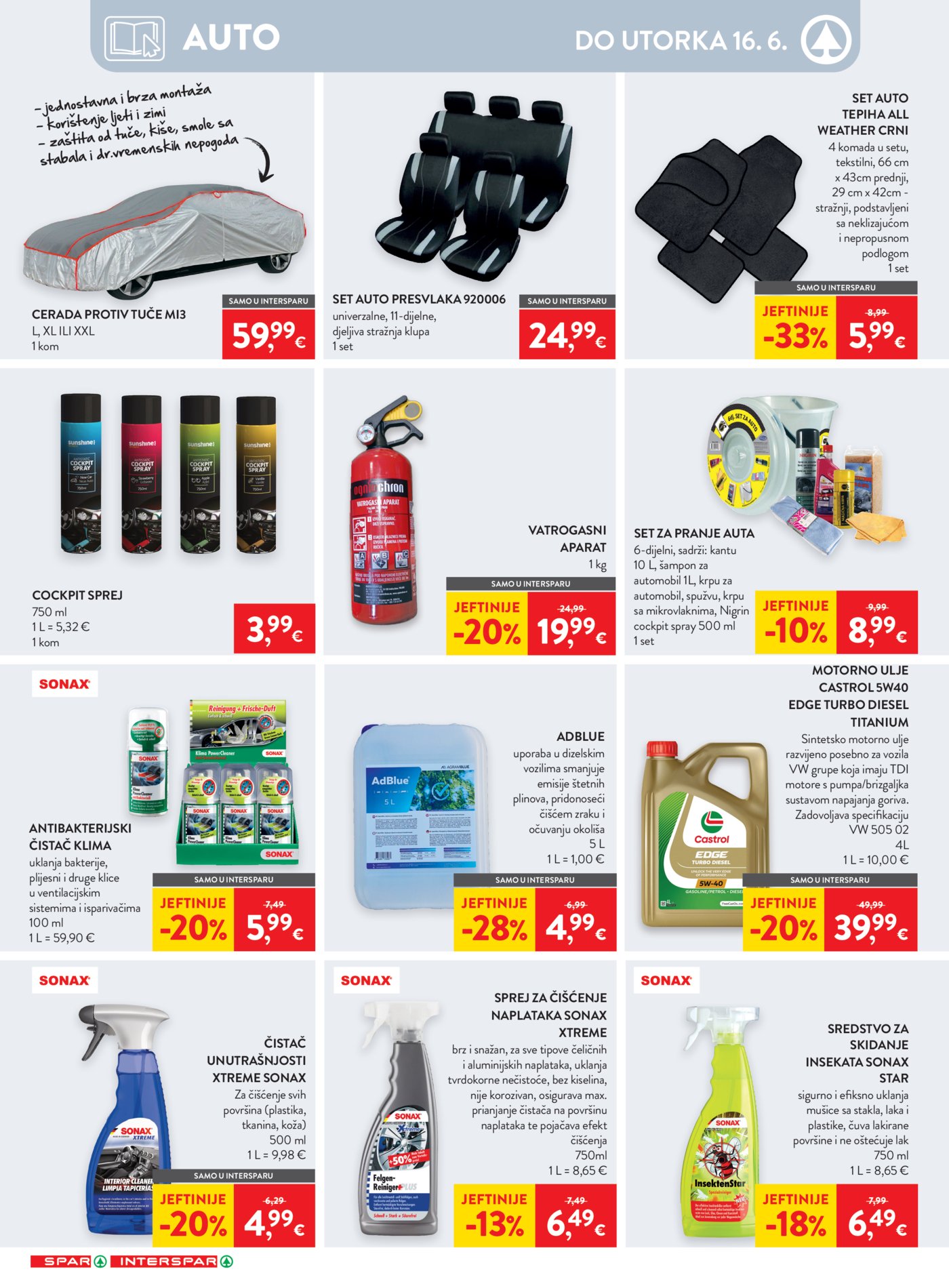 SPAR INTERSPAR katalog Akcija 03.06. - 09.06.2026.