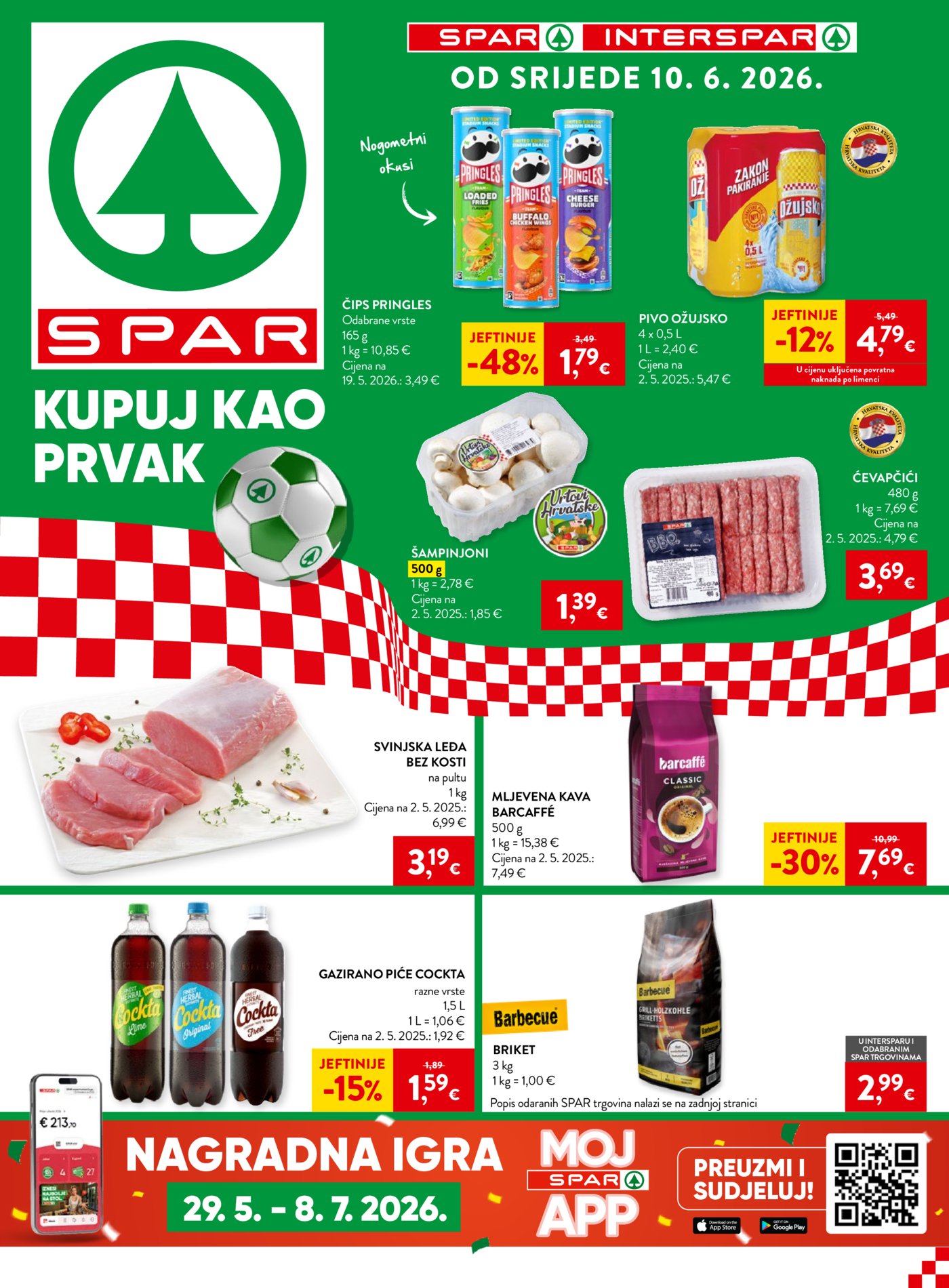SPAR - INTERSPAR katalog Akcija 10.06. - 16.06.2026.