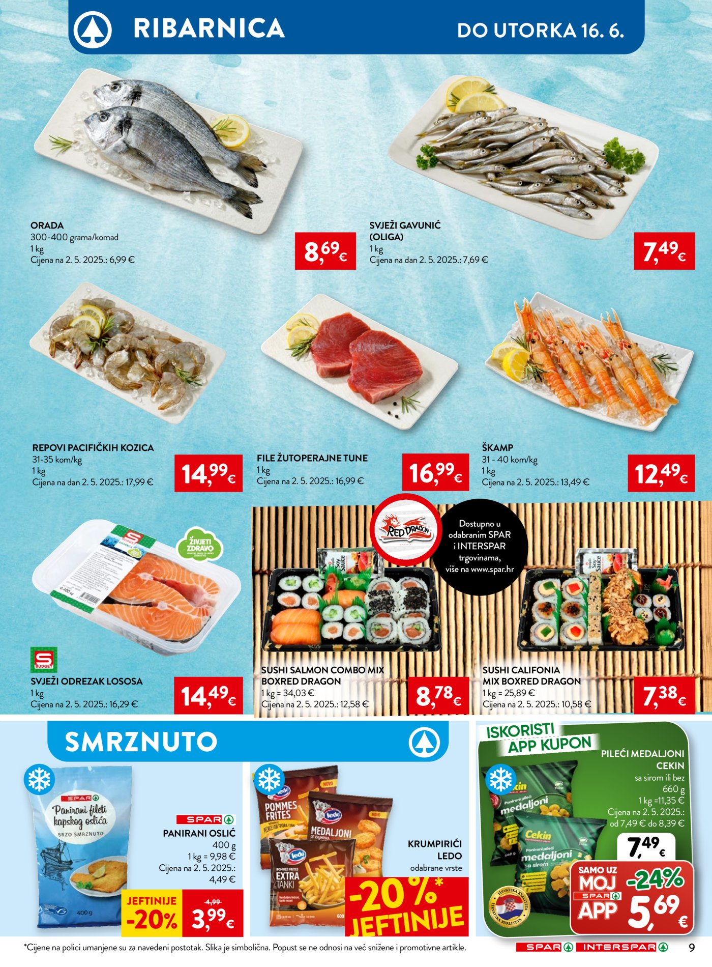 SPAR - INTERSPAR katalog Akcija 10.06. - 16.06.2026.