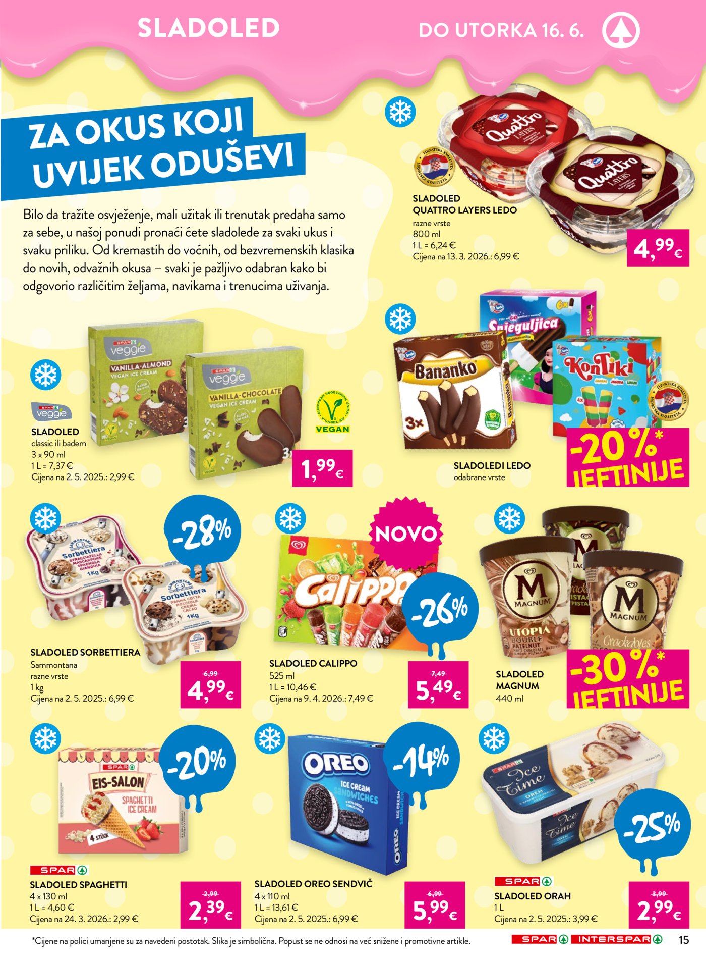 SPAR - INTERSPAR katalog Akcija 10.06. - 16.06.2026.