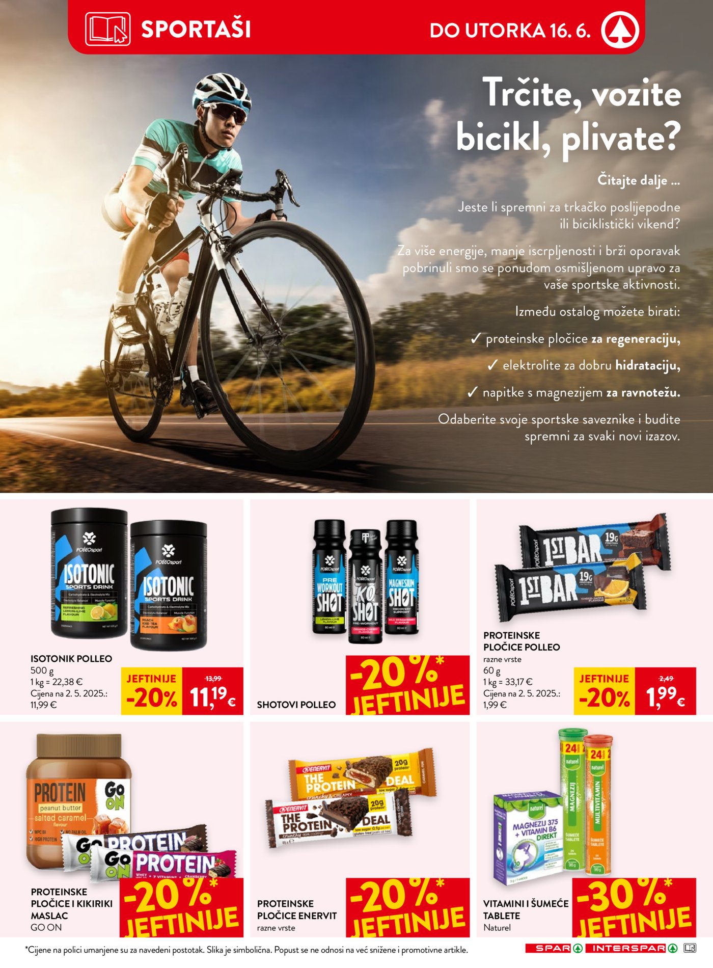 SPAR - INTERSPAR katalog Akcija 10.06. - 16.06.2026.