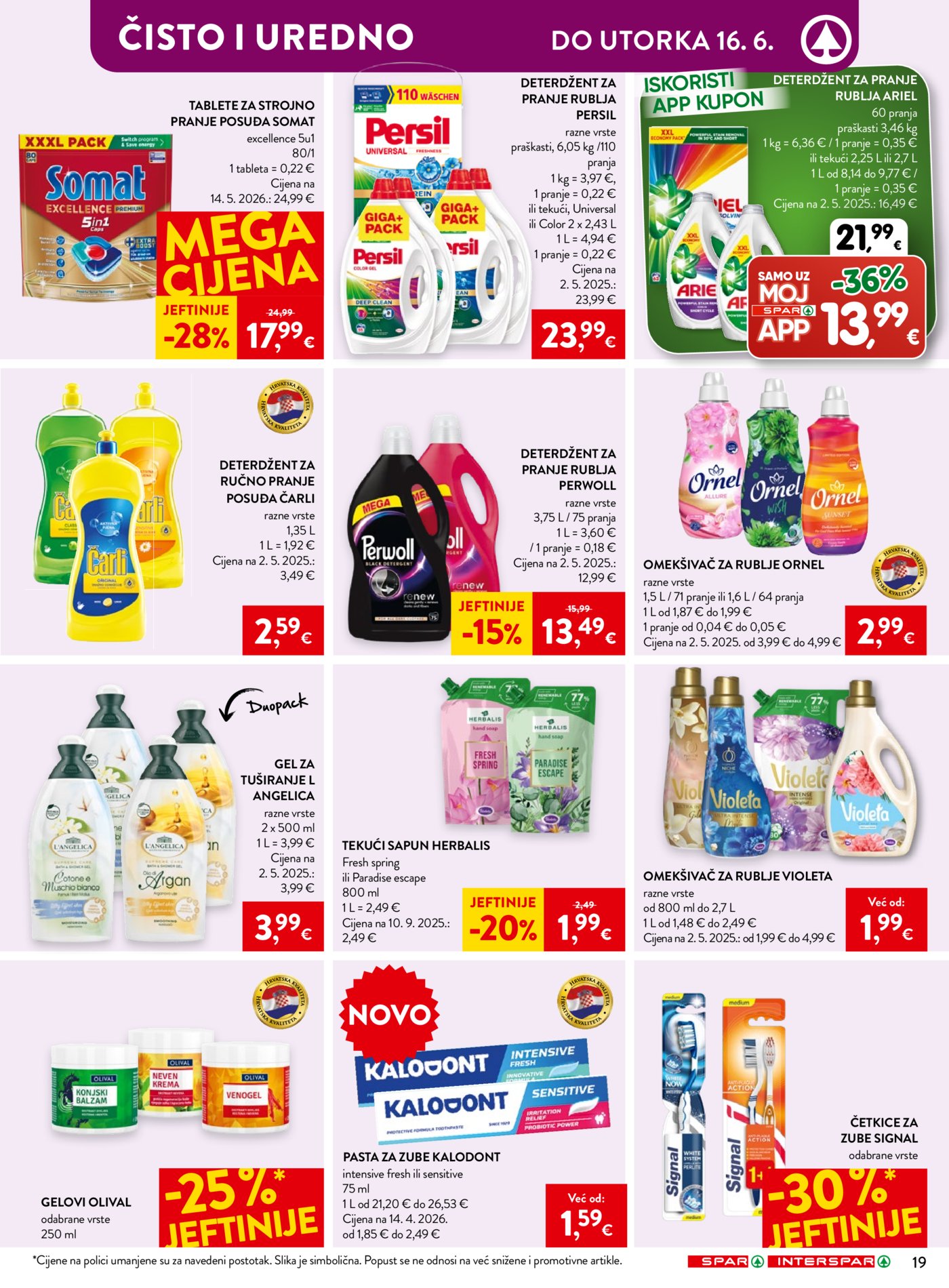 SPAR - INTERSPAR katalog Akcija 10.06. - 16.06.2026.
