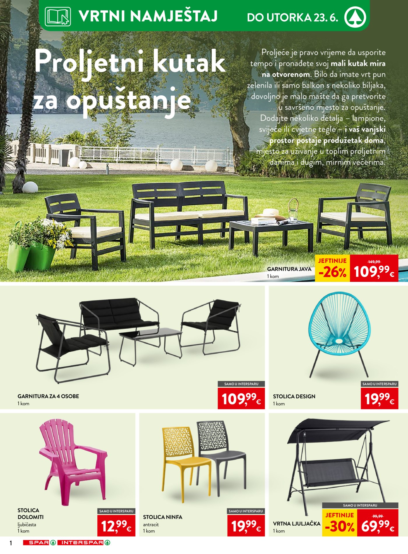 SPAR - INTERSPAR katalog Akcija 10.06. - 16.06.2026.