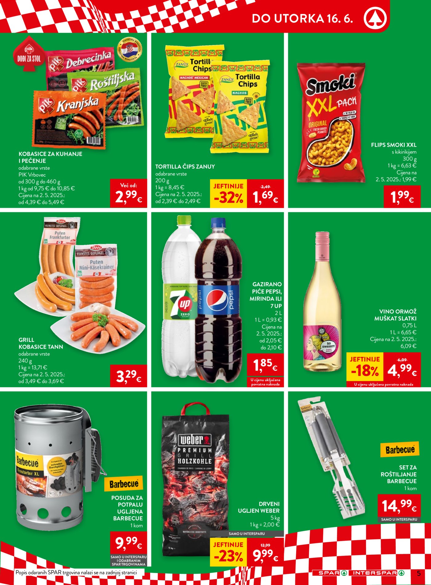 SPAR - INTERSPAR katalog Akcija 10.06. - 16.06.2026.