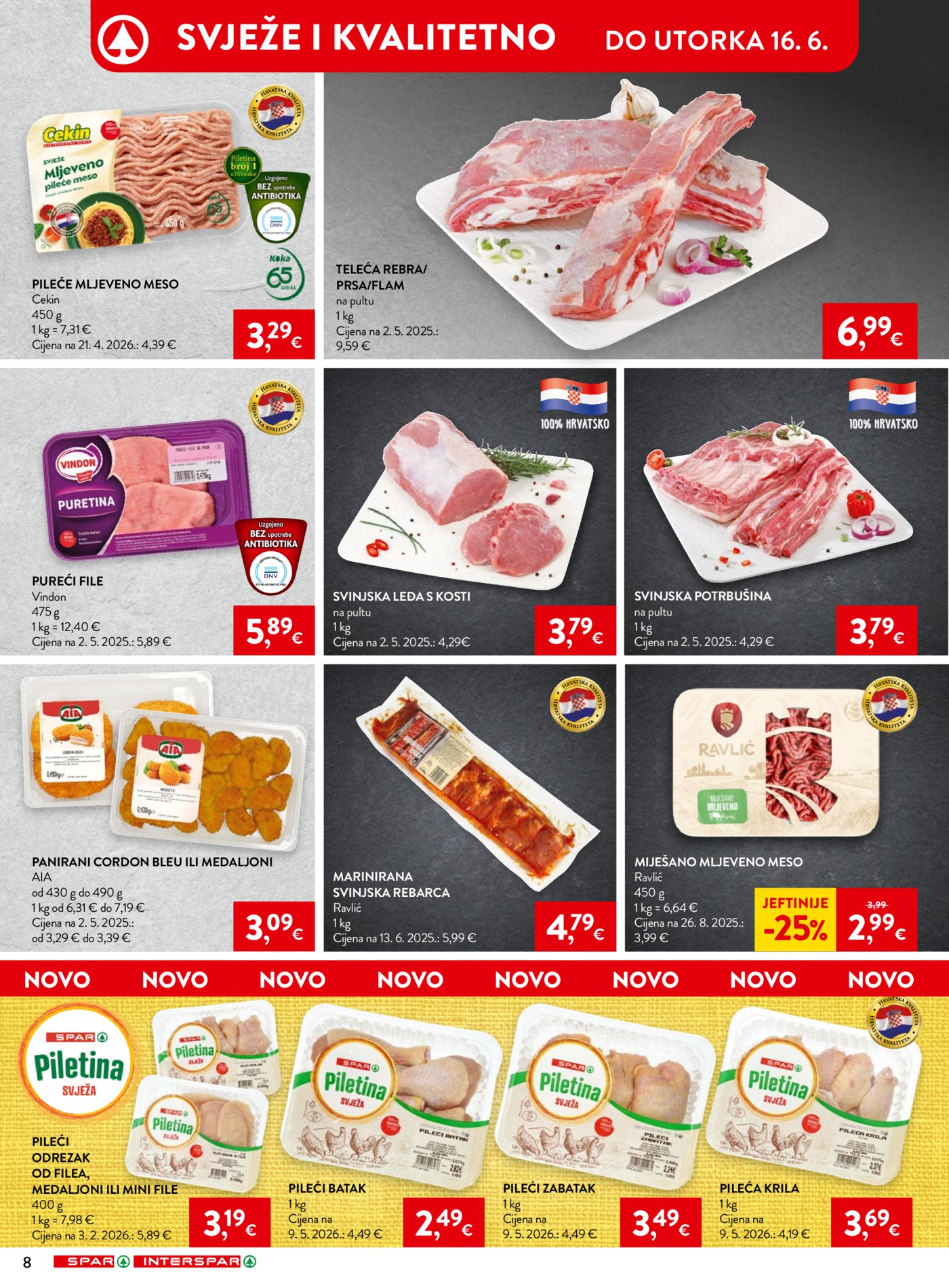 SPAR - INTERSPAR katalog Akcija 10.06. - 16.06.2026.