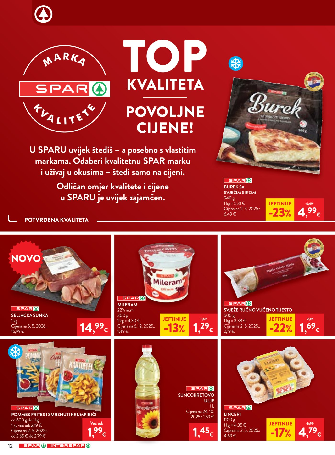 SPAR - INTERSPAR katalog Akcija 27.05. - 02.06.2026.