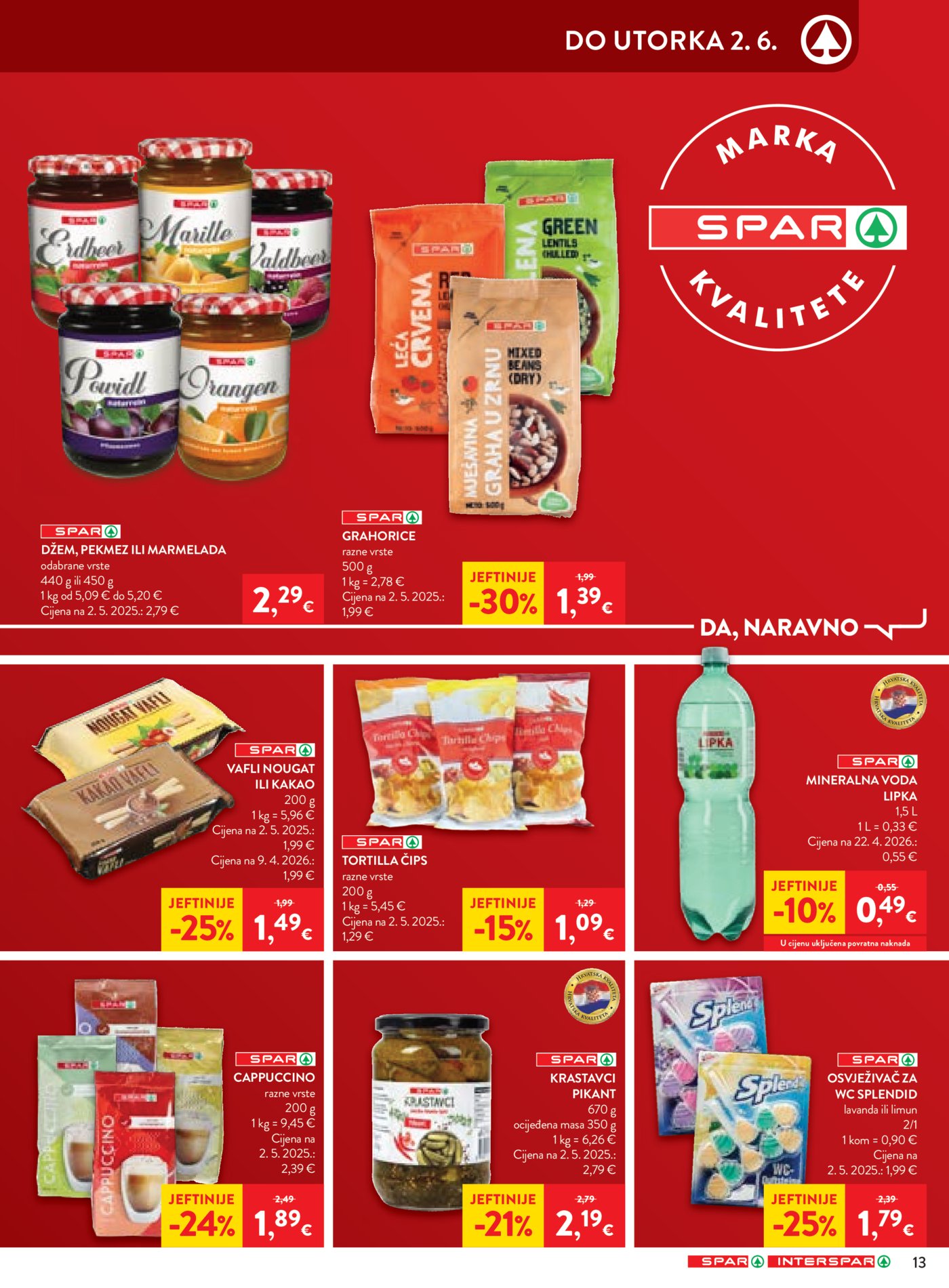 SPAR - INTERSPAR katalog Akcija 27.05. - 02.06.2026.