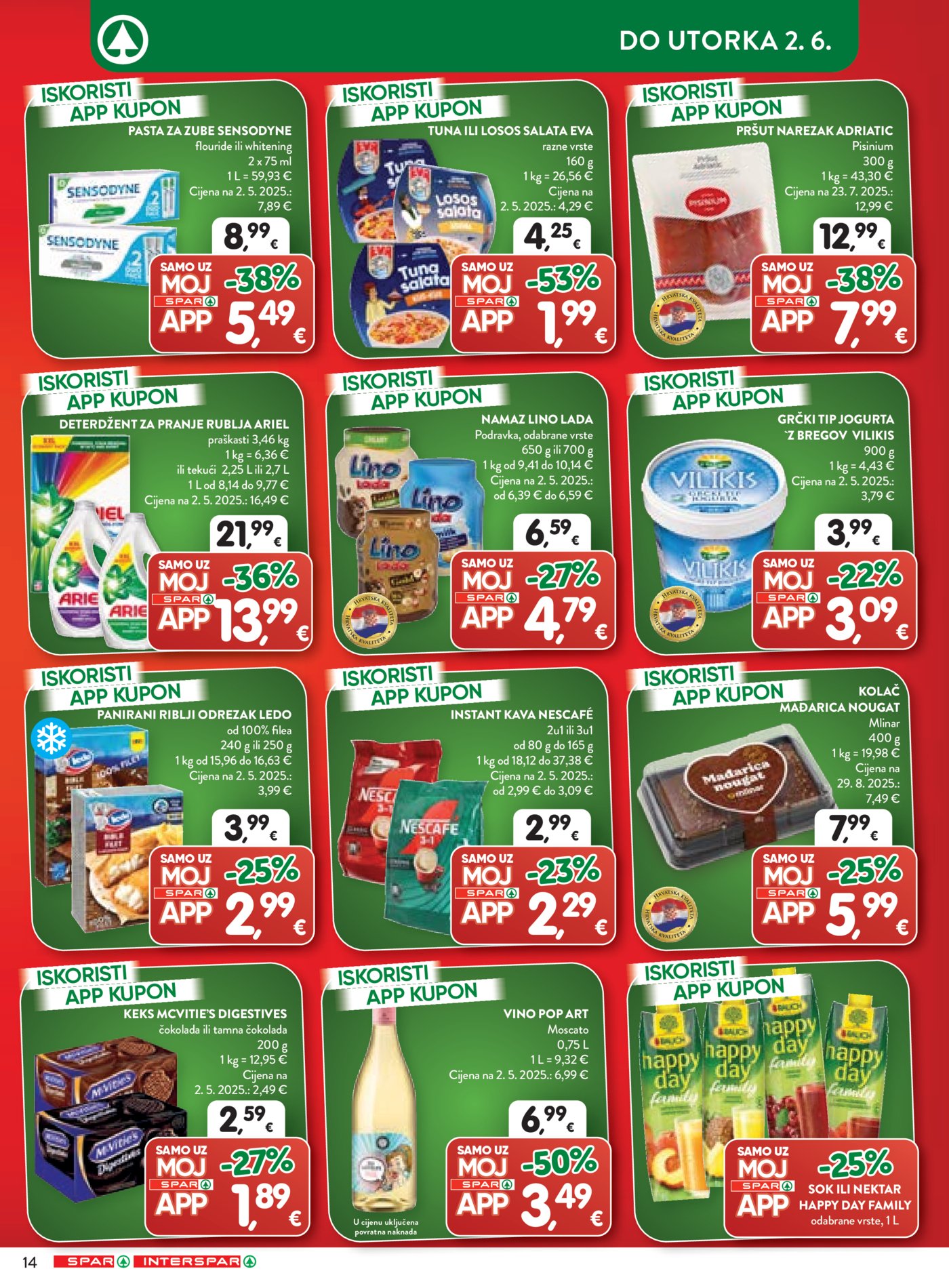 SPAR - INTERSPAR katalog Akcija 27.05. - 02.06.2026.