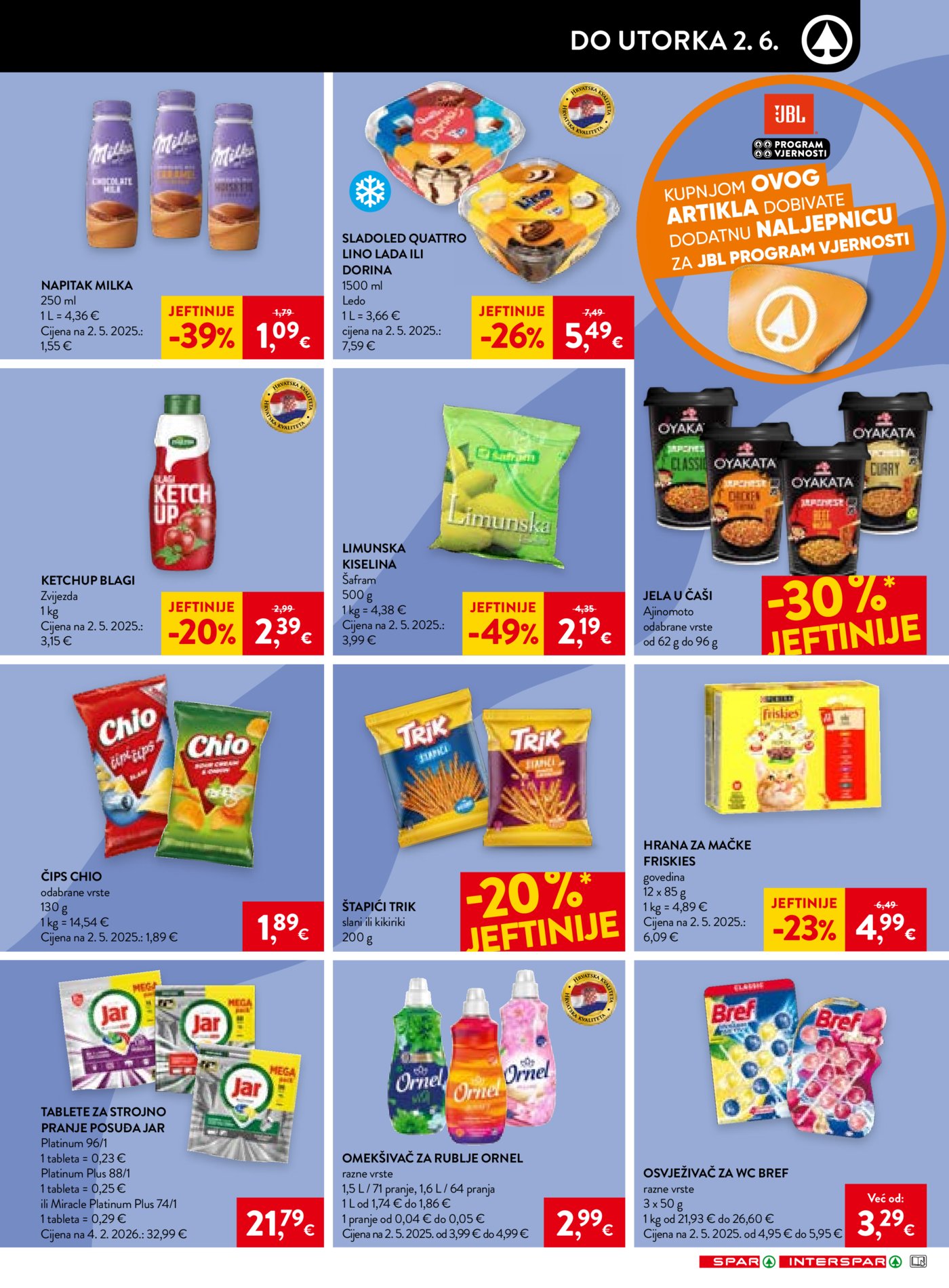 SPAR - INTERSPAR katalog Akcija 27.05. - 02.06.2026.