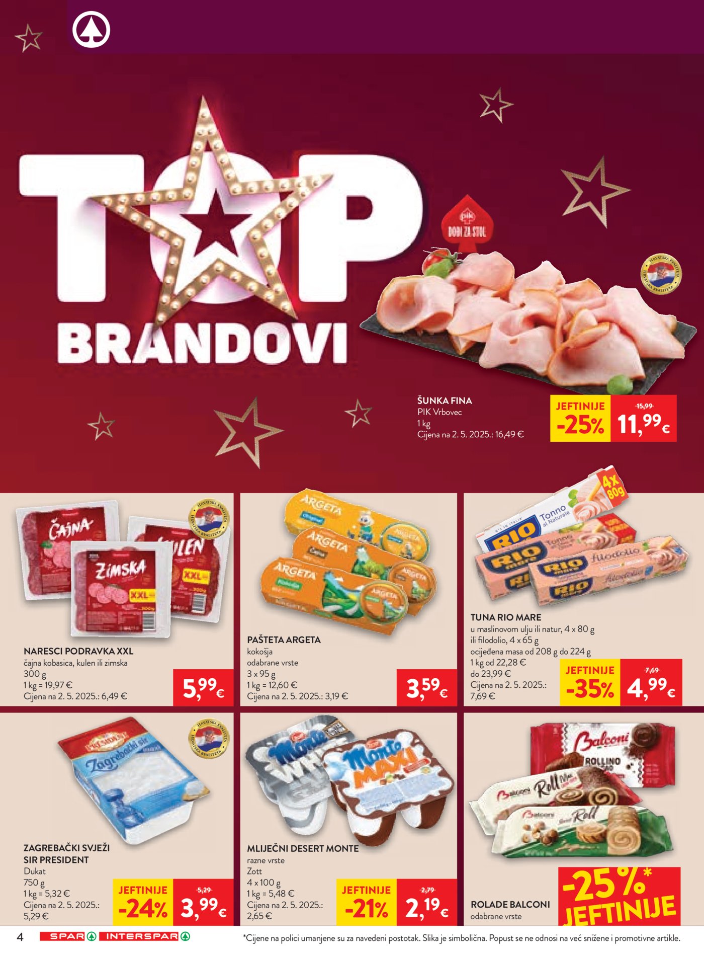 SPAR - INTERSPAR katalog Akcija 27.05. - 02.06.2026.