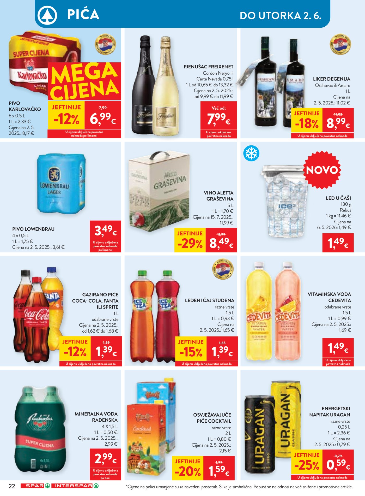SPAR - INTERSPAR katalog Akcija 27.05. - 02.06.2026.